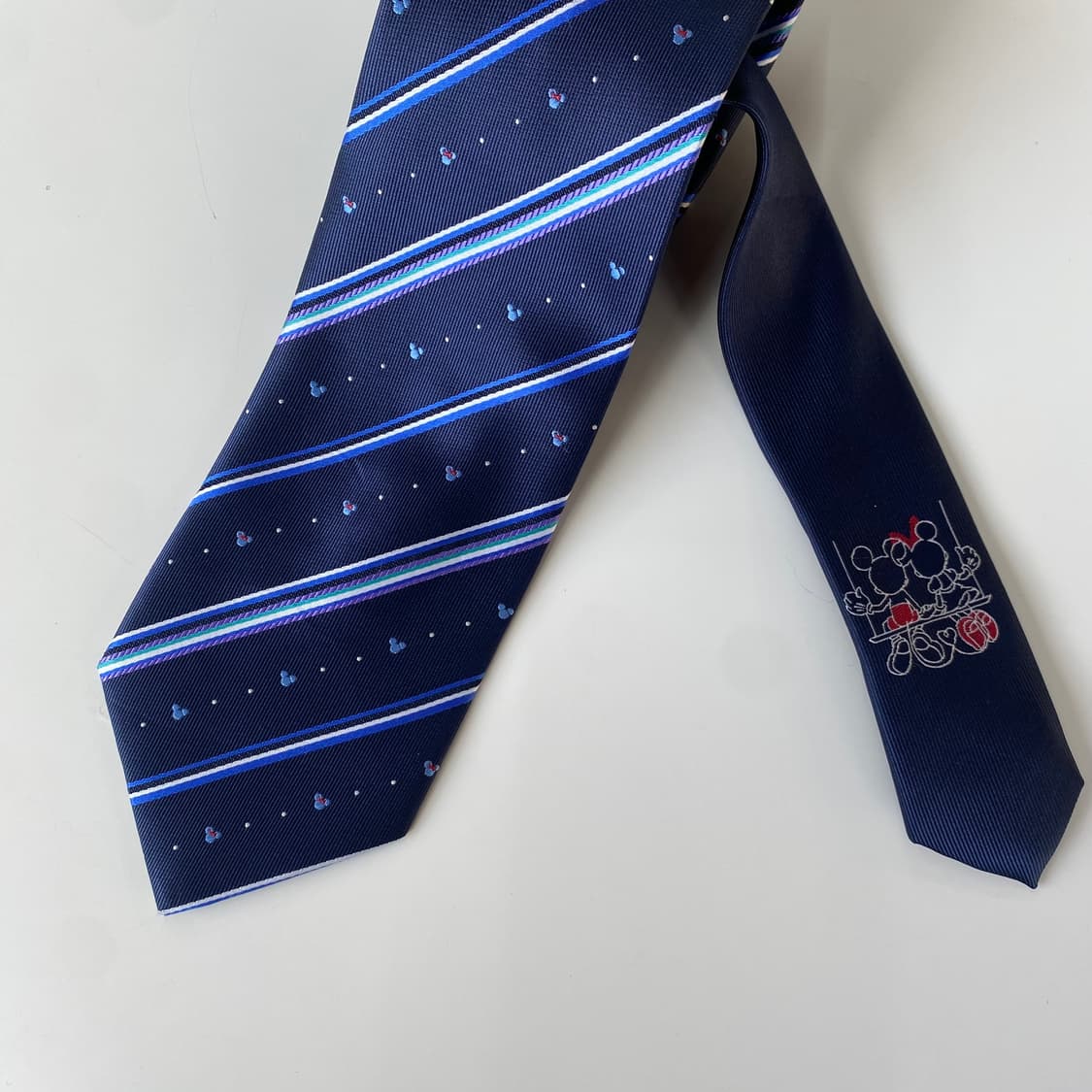 디즈니 캐릭터미키마우스 실크넥타이 8.3cm 상품이미지5