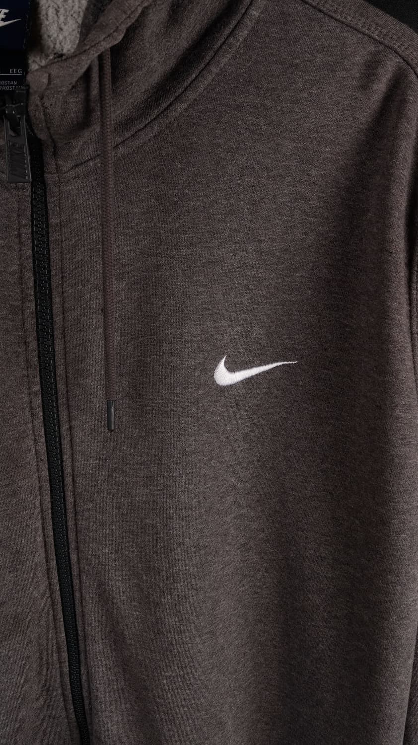 나이키 멜란지 기모후드집업 상품이미지5