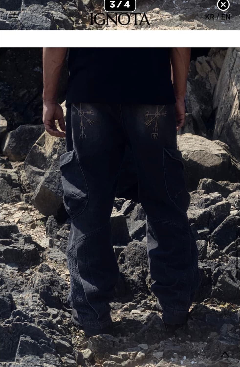 Ignota 이그노타 core:9 (데님팬츠) 상품이미지3