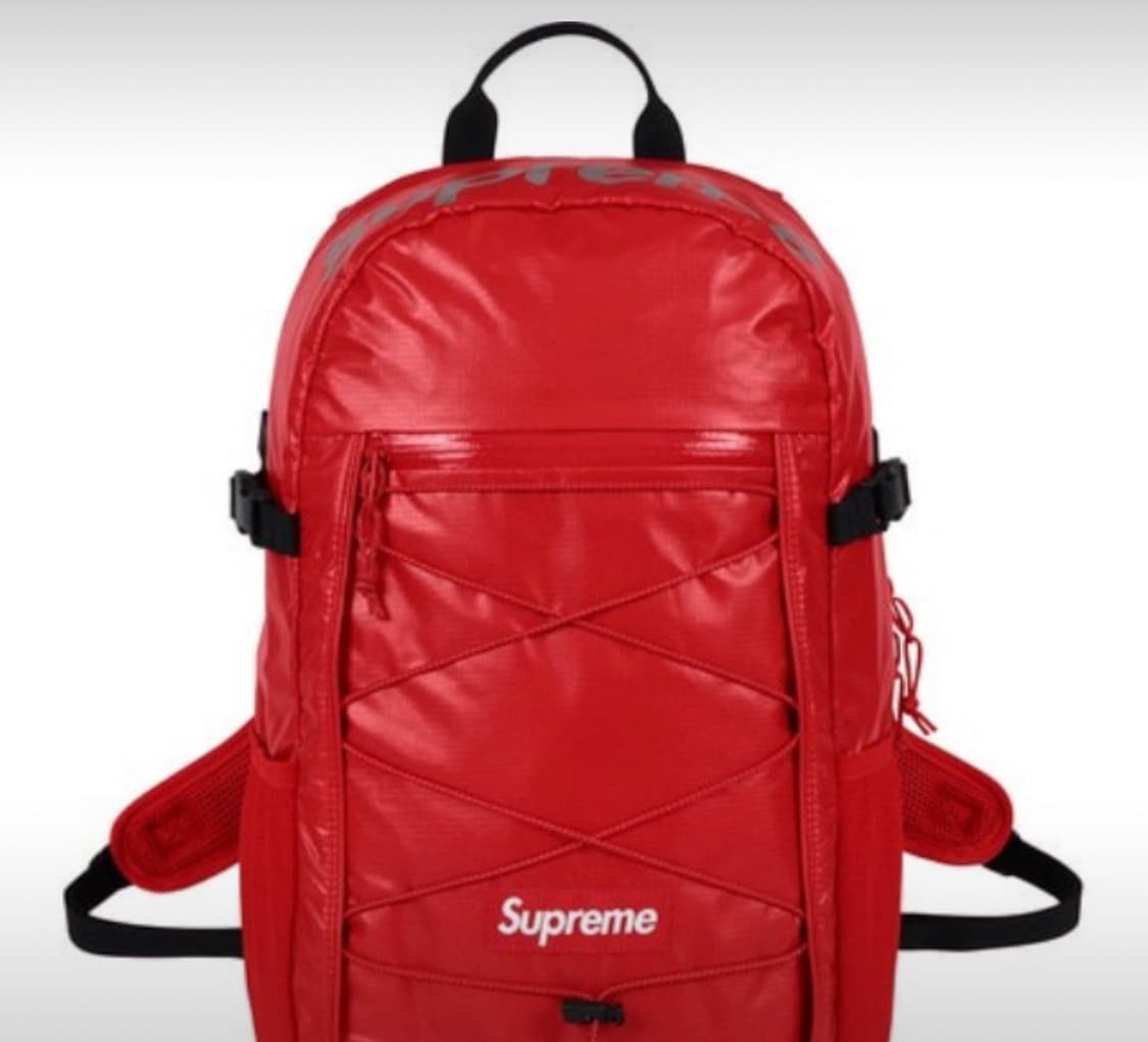 슈프림 17fw 백팩 레드 상품이미지3