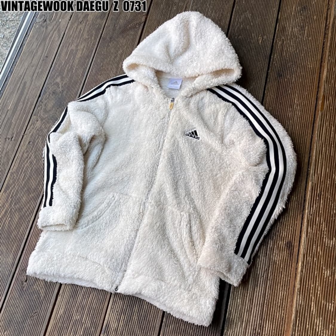 아디다스 삼선 퍼 후드집업95 상품이미지2