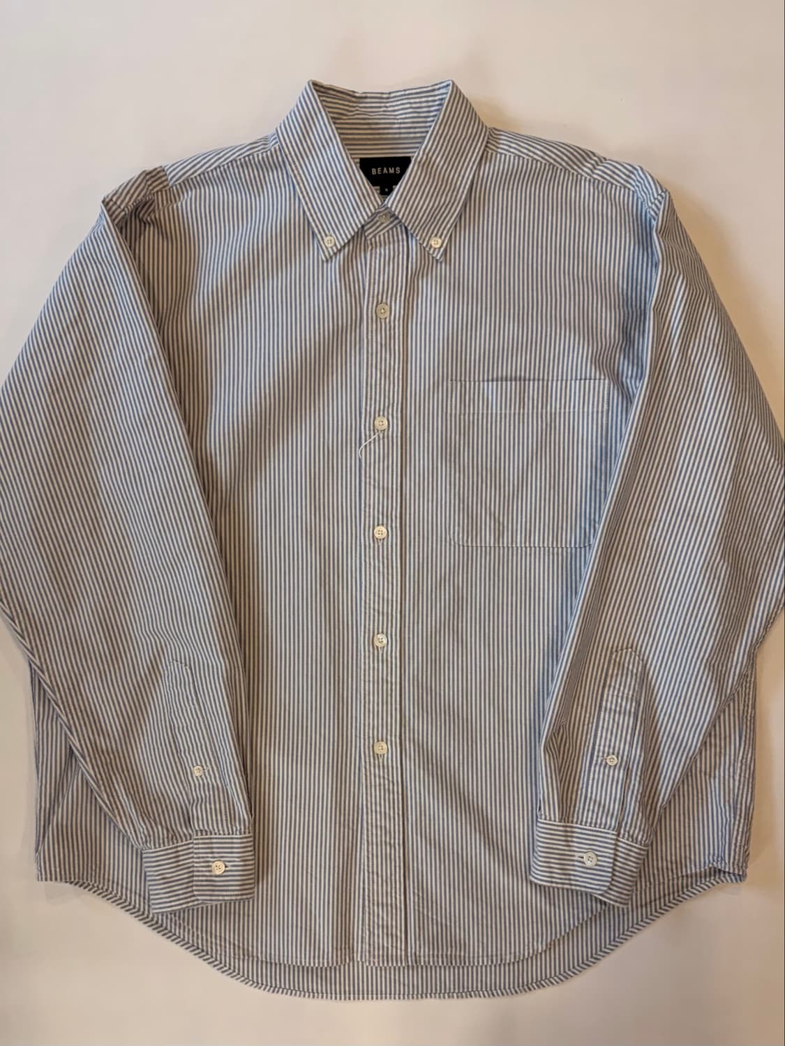 BEAMS Classic Oxford Button-Down Shirts 상품이미지1