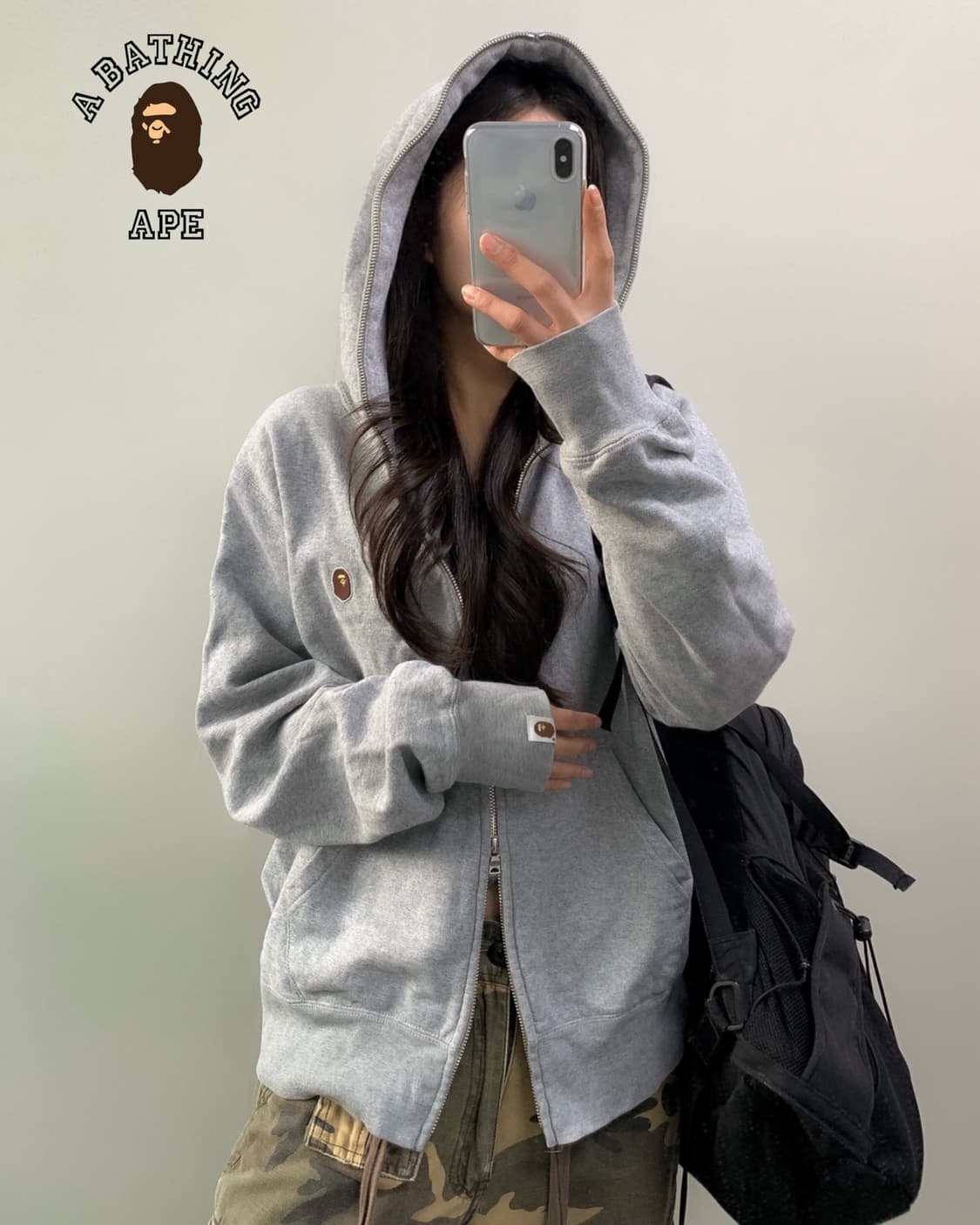 베이프 후드집업 상품이미지2