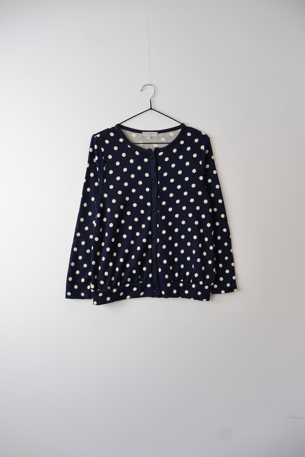 Theoria Navy Dotted Cardigans 상품이미지3