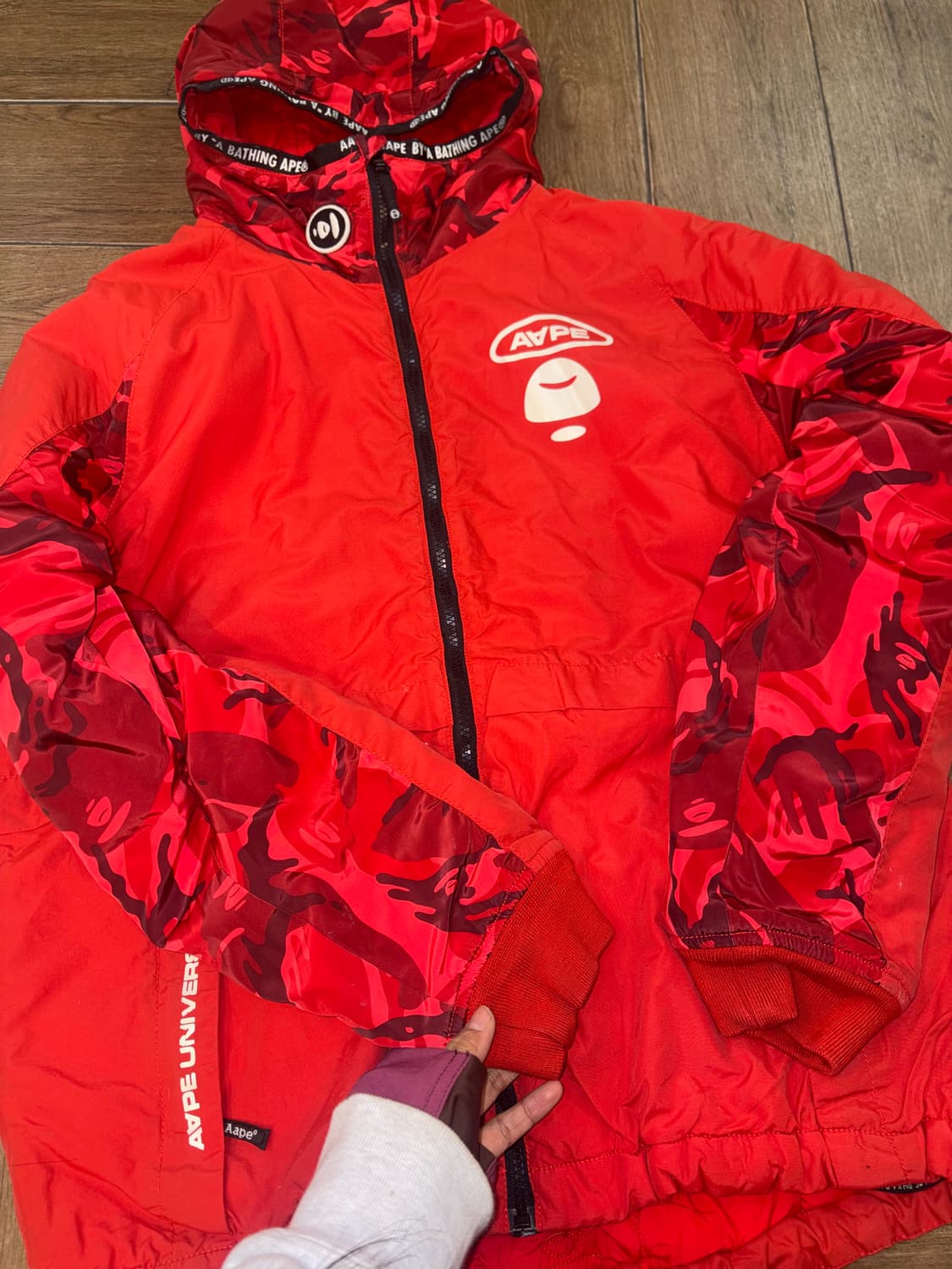 Aape Camouflage Hooded Jumper 상품이미지9