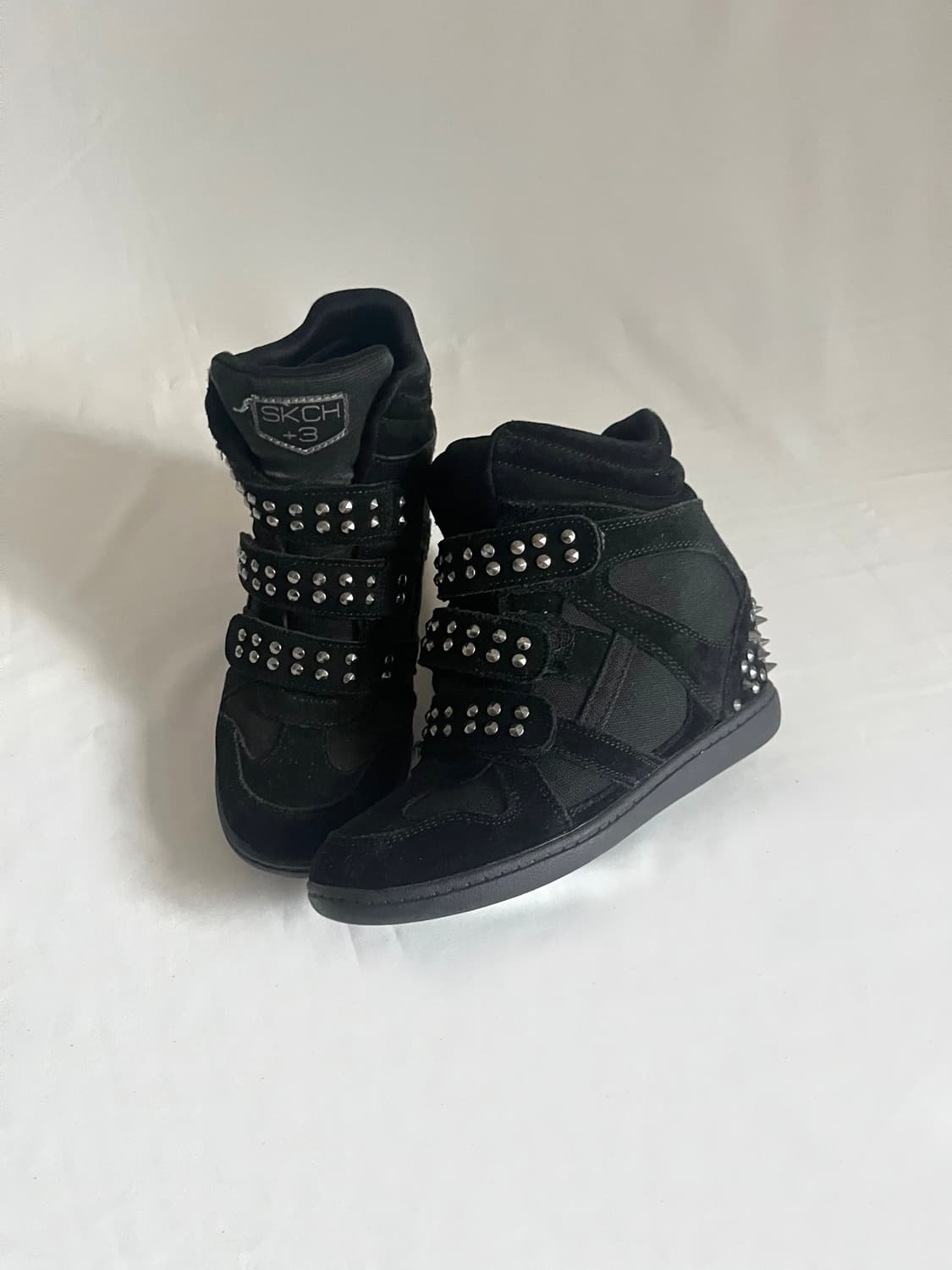 Skch 스터드 웨지힐 하이탑 상품이미지10
