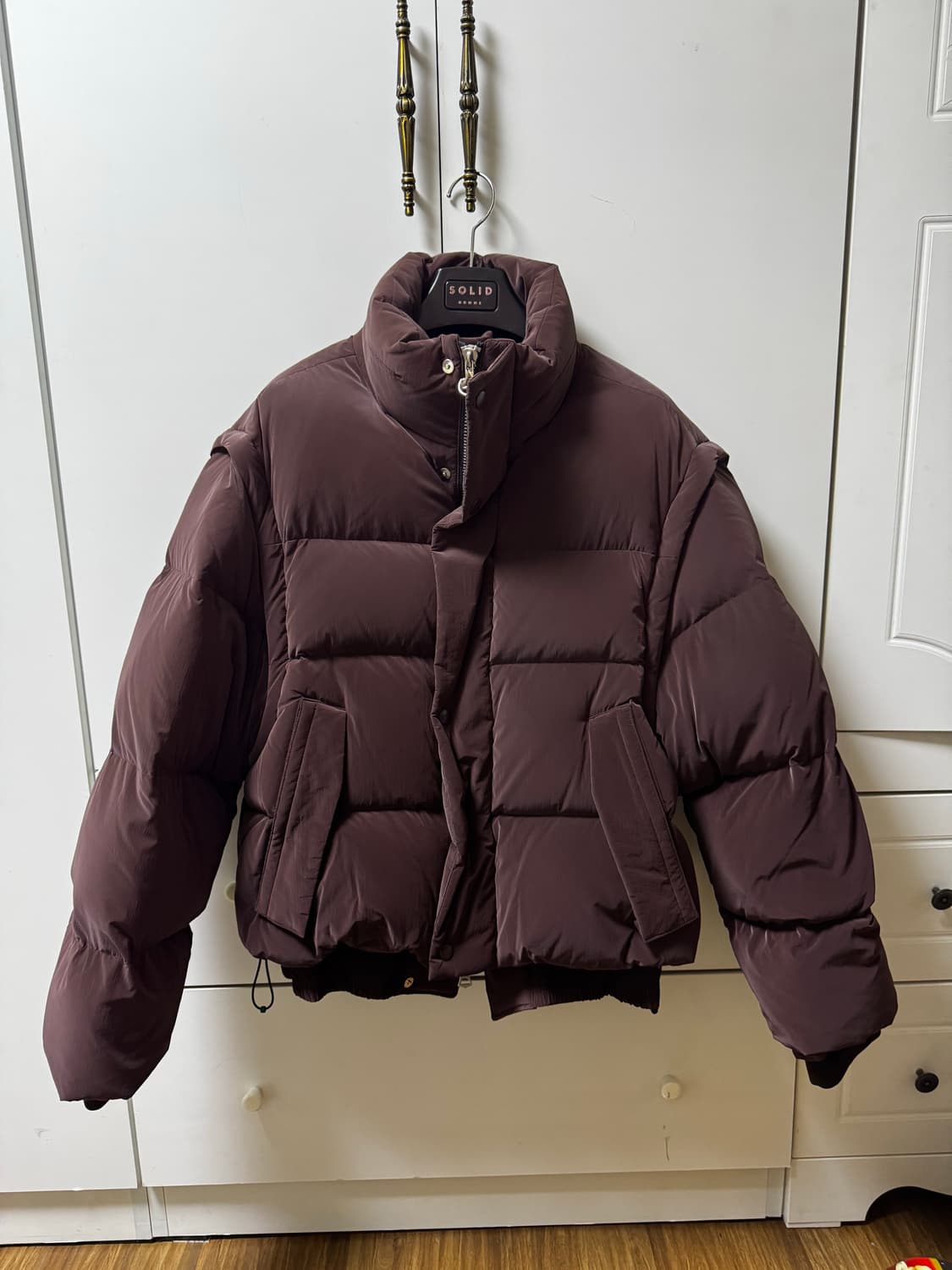 [46] 22FW 솔리드옴므 팔분리 128패딩 / 우영미 상품이미지1