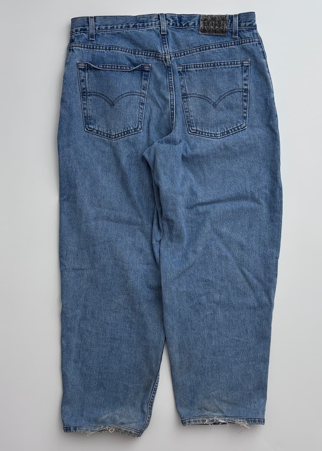 90s 리바이스 실버탭 배기진 연청 상품이미지2