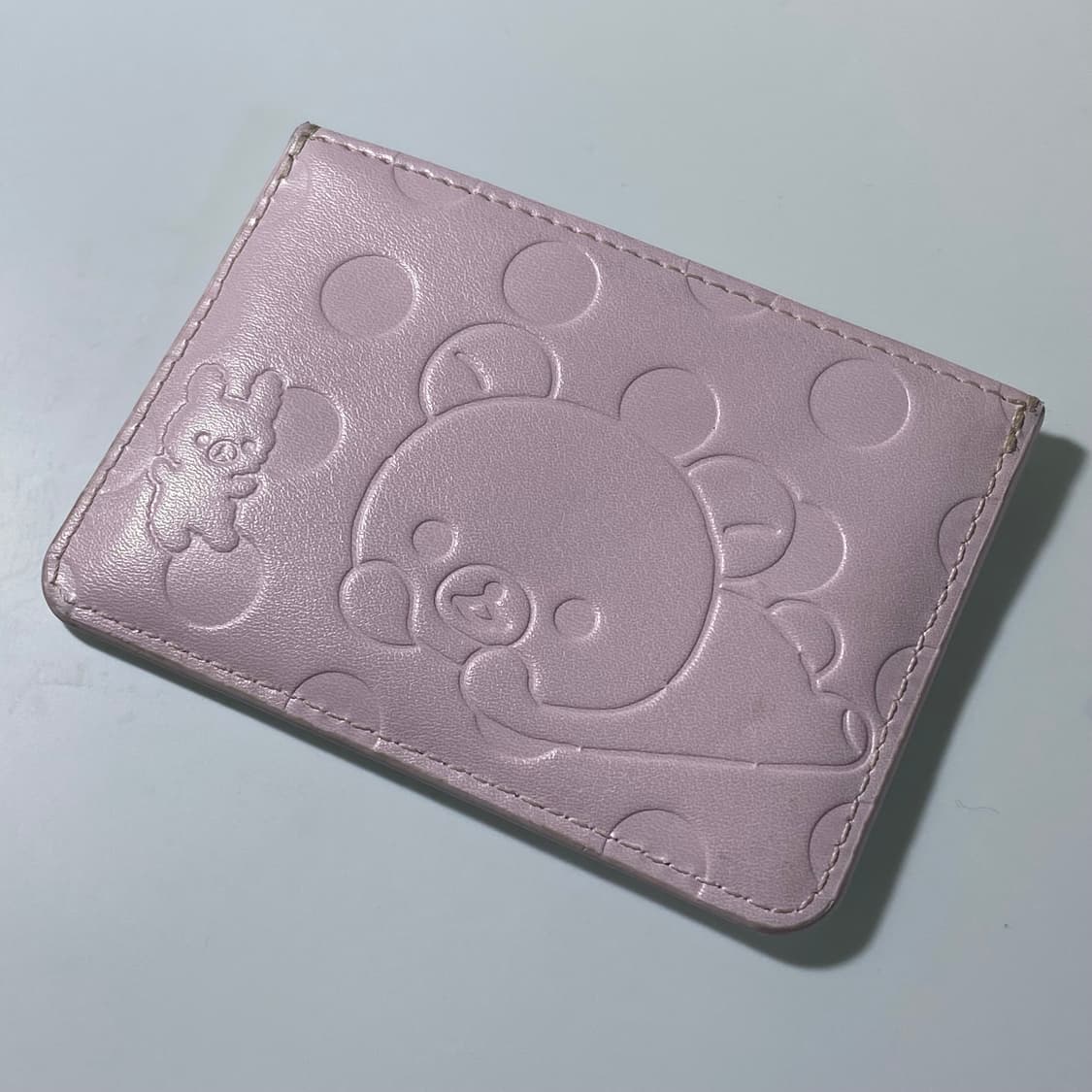 [정품] 허그유어스킨 코리락쿠마 도트 카드지갑 상품이미지4