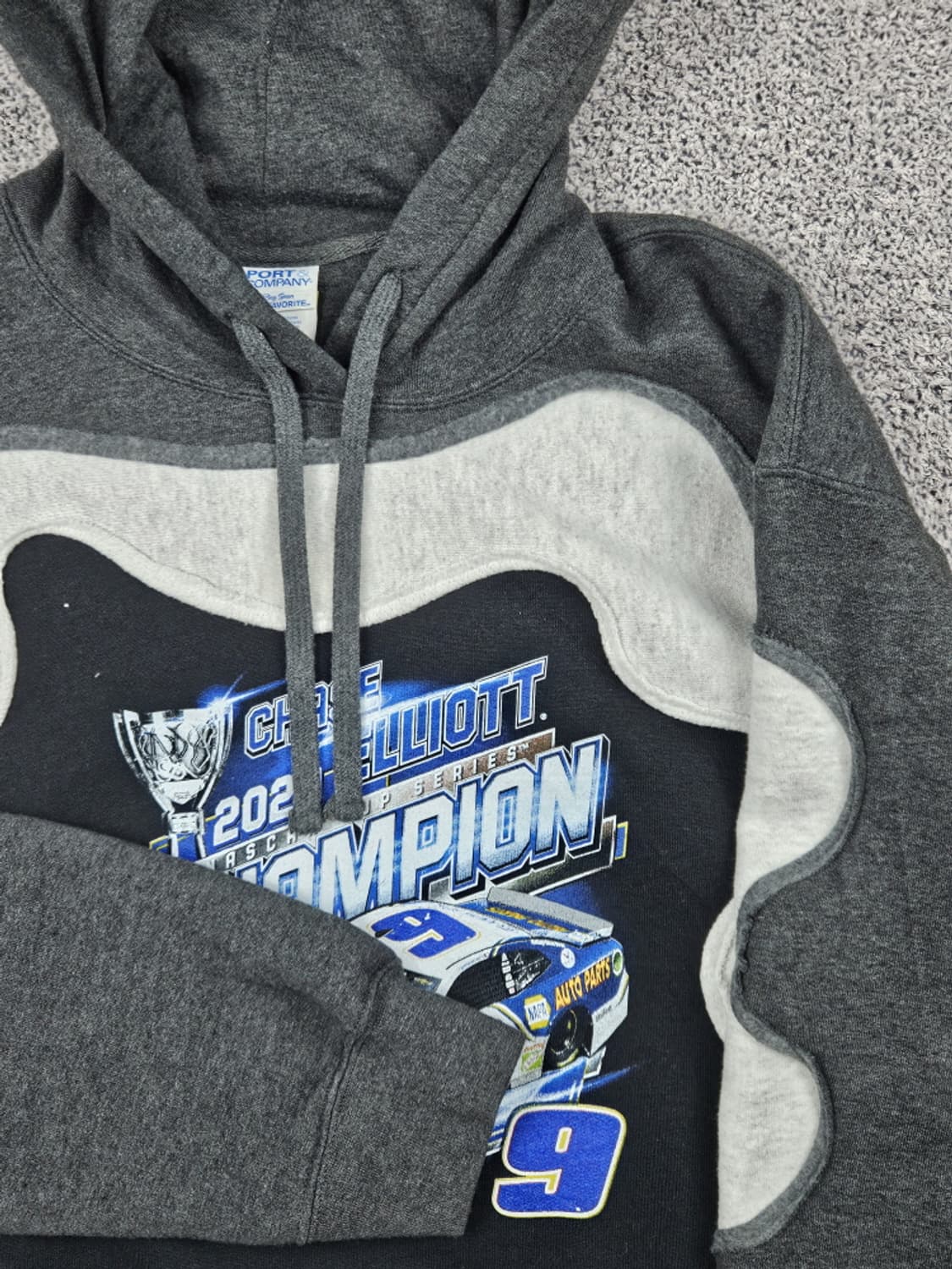 체이스 엘리엇 레이싱챔피언 아플리케 커스텀 후드티 (XL) / 10286 상품이미지6