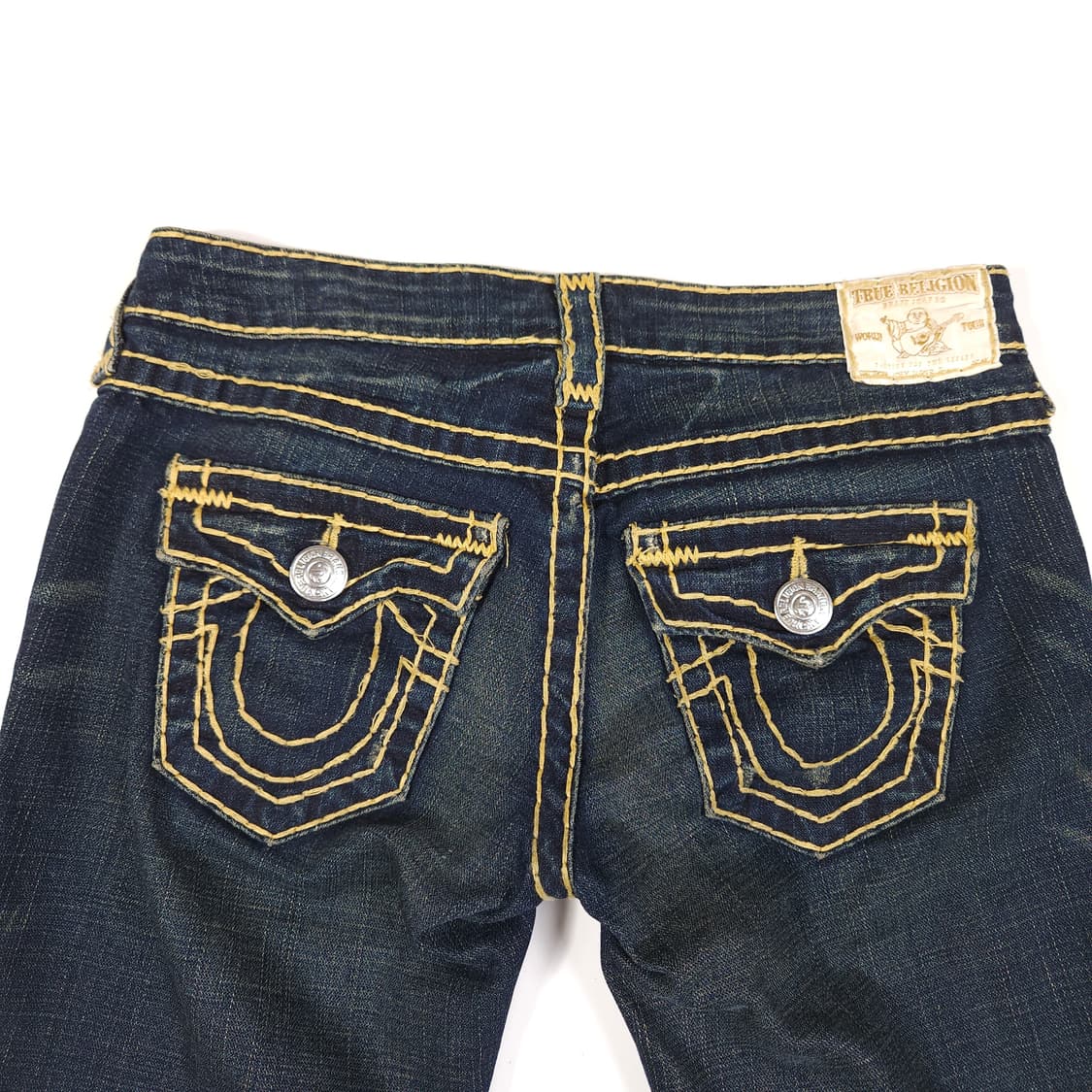 트루릴리전 로우라이즈 부츠컷 데님팬츠  상품이미지3