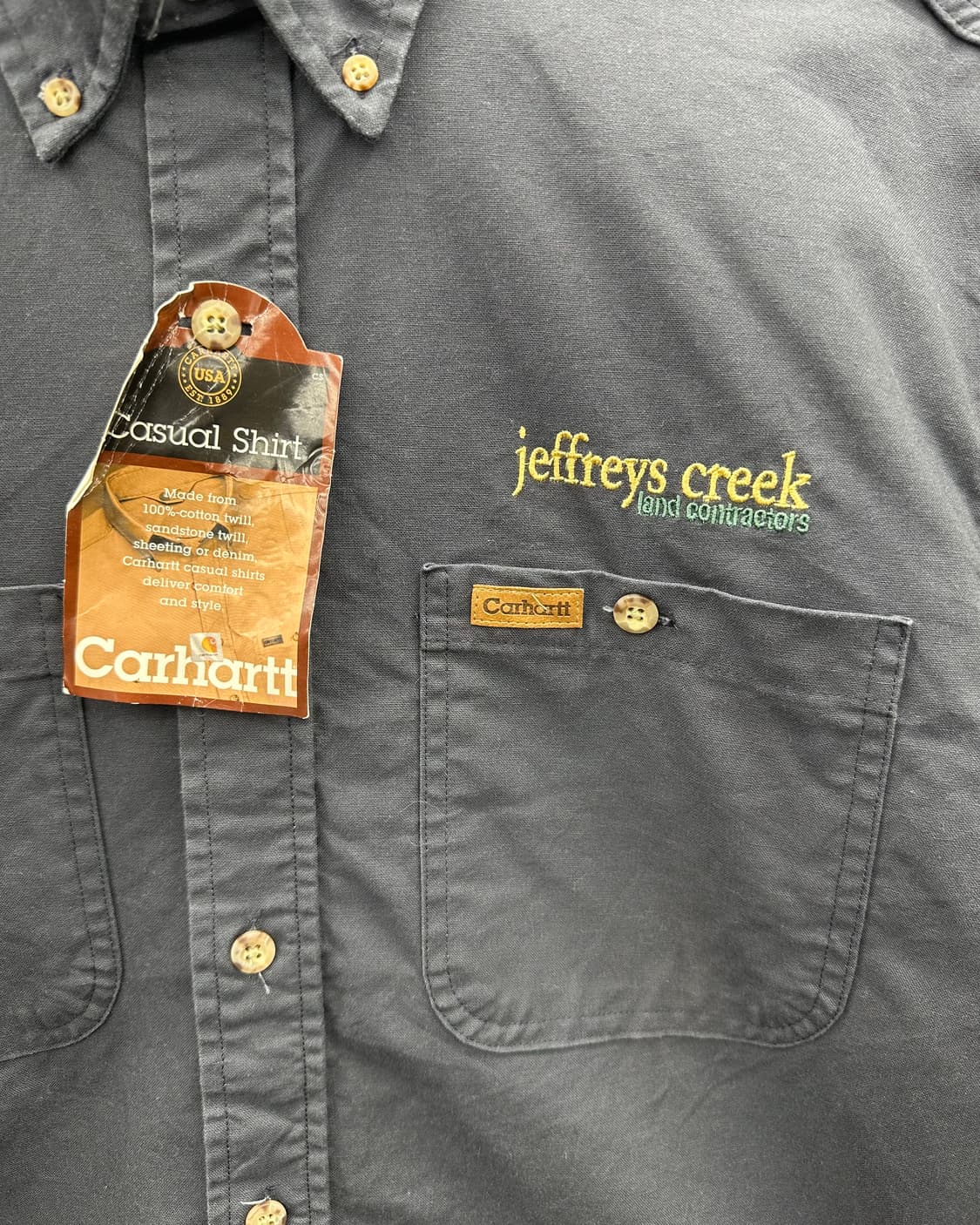 (L)칼하트 워크셔츠-M1762 상품이미지2