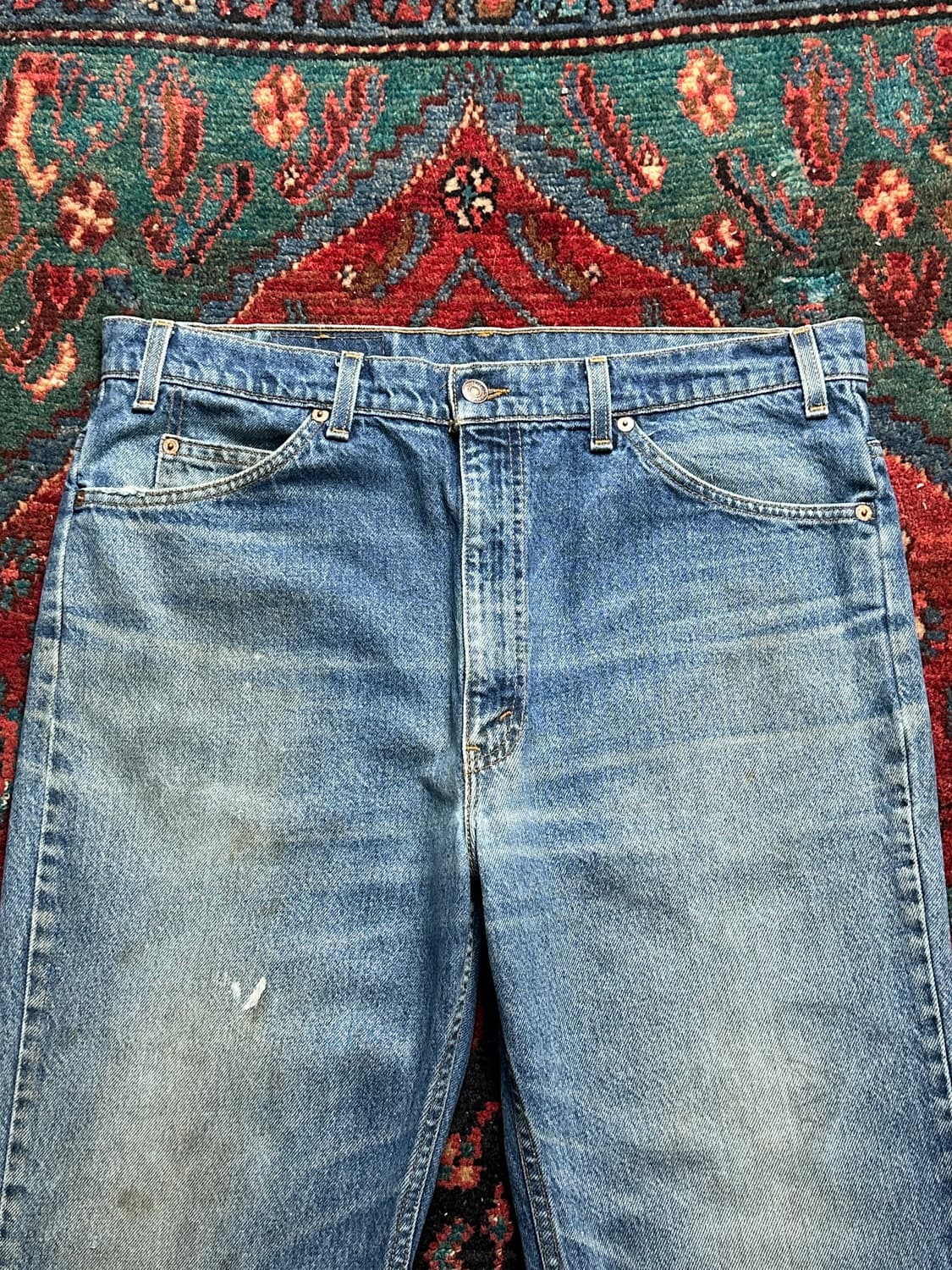 90's USA Made 빈티지 리바이스 517 부츠컷 오렌지탭 상품이미지5