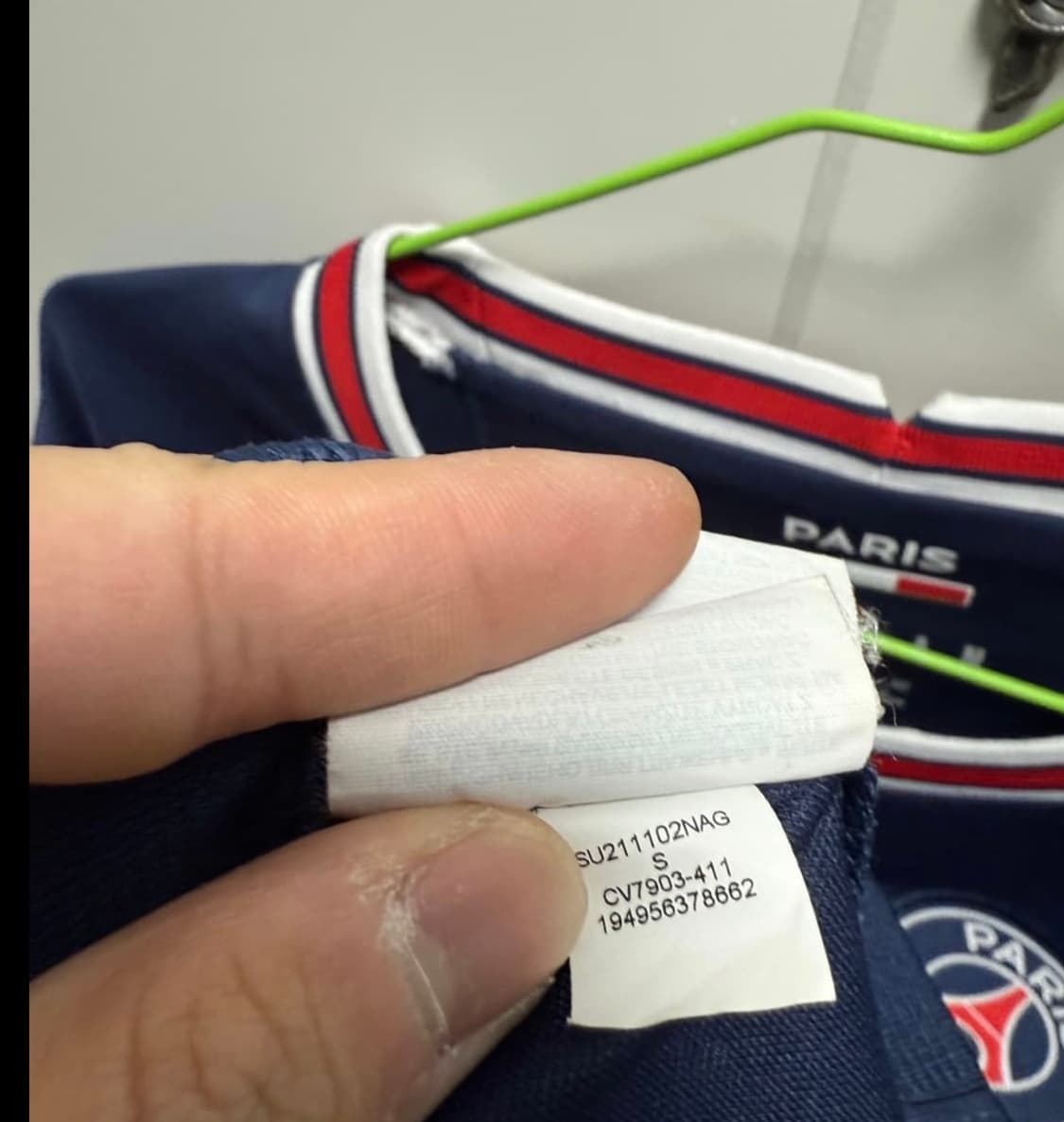 21-22 파리 생제르망 psg 홈 유니폼 네이마르 마킹 상품이미지3