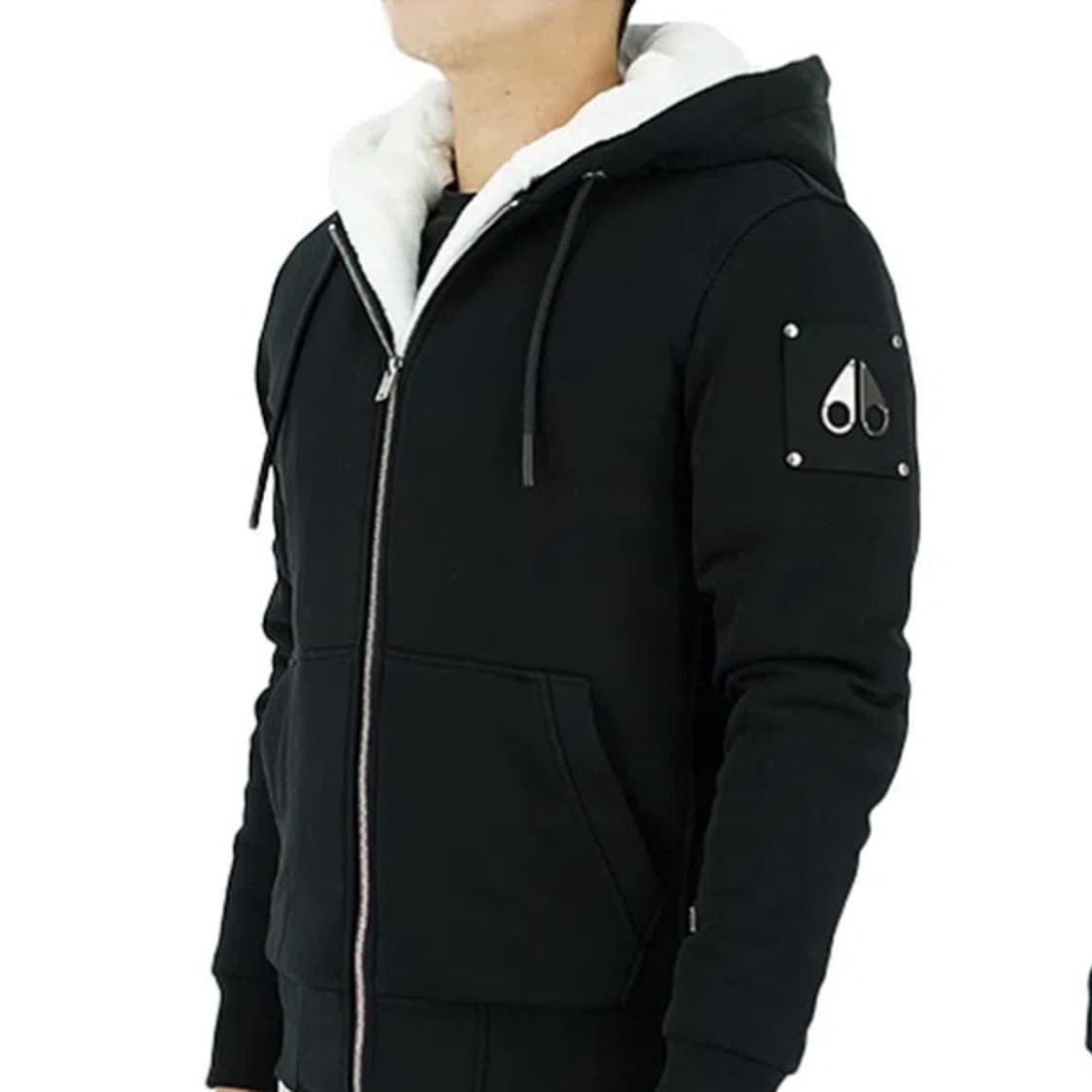 [S급/M] 무스너클 버니스웨터 은장 후드집업 블랙 상품이미지10