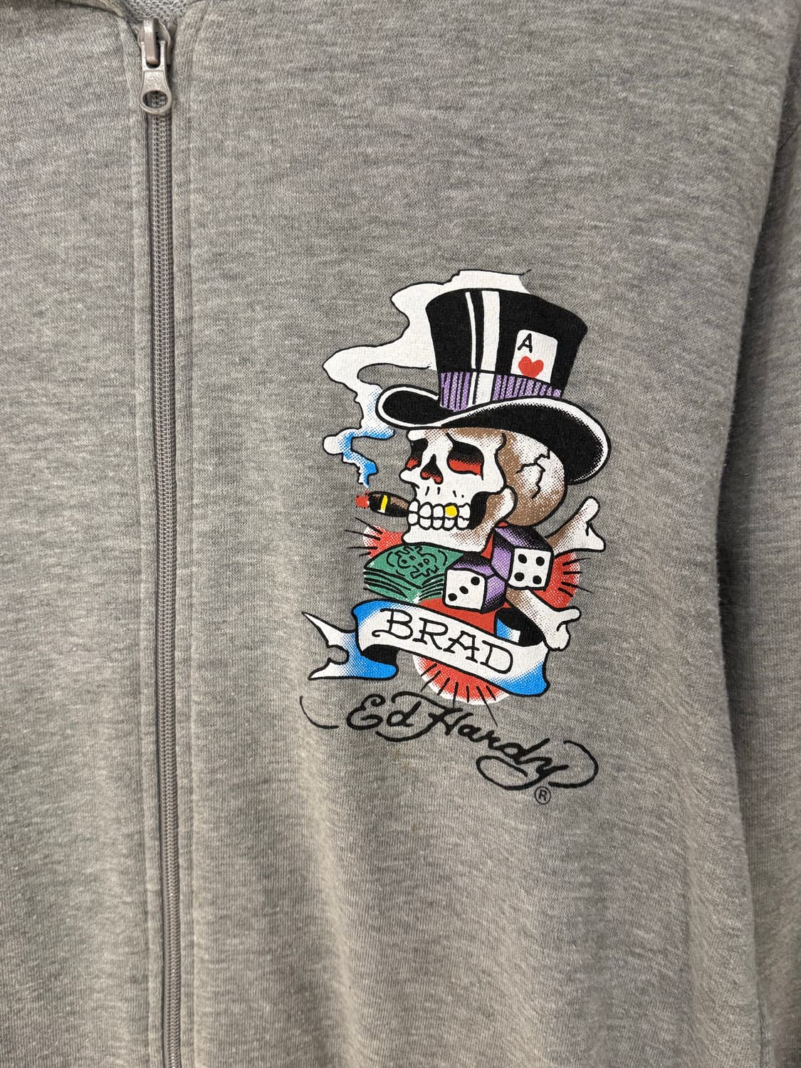 에드하디 스컬 후드집업  상품이미지4