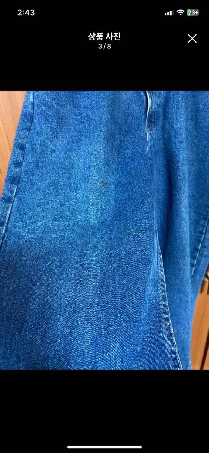 [POLO] 폴로진스 릴렉스드핏 데님팬츠 34사이즈 상품이미지3