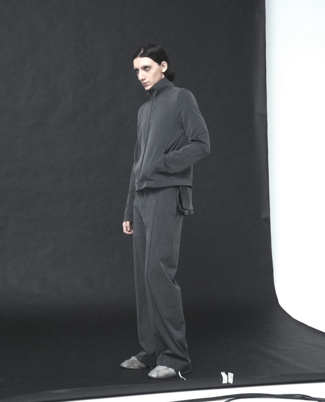 머듈[ishii x müdule] fatigue neck zip (L) 상품이미지1
