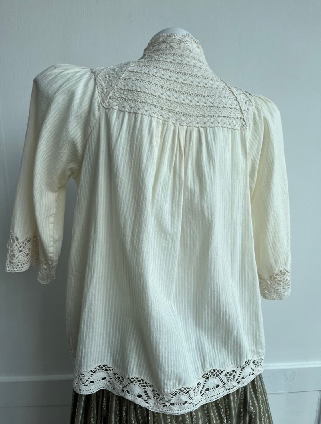 JOURNAL STANDARD 아이보리 레이스 블라우스  상품이미지5