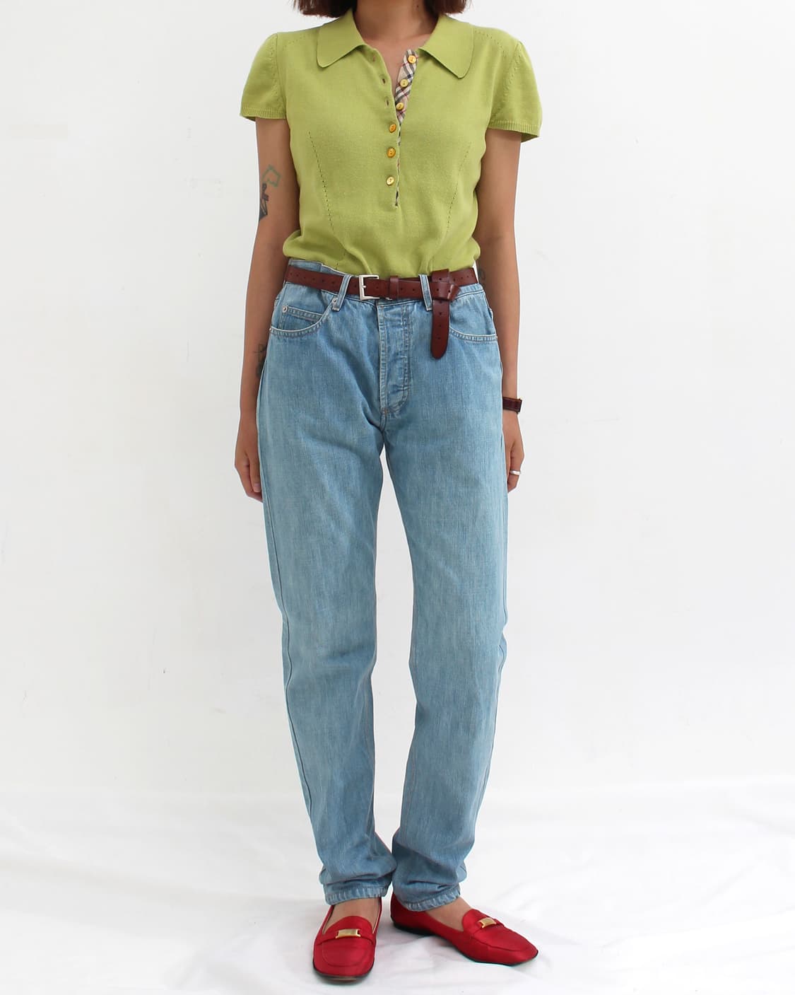 아페쎄 A.P.C Rue Madame 연청 데님 청바지 팬츠 상품이미지8