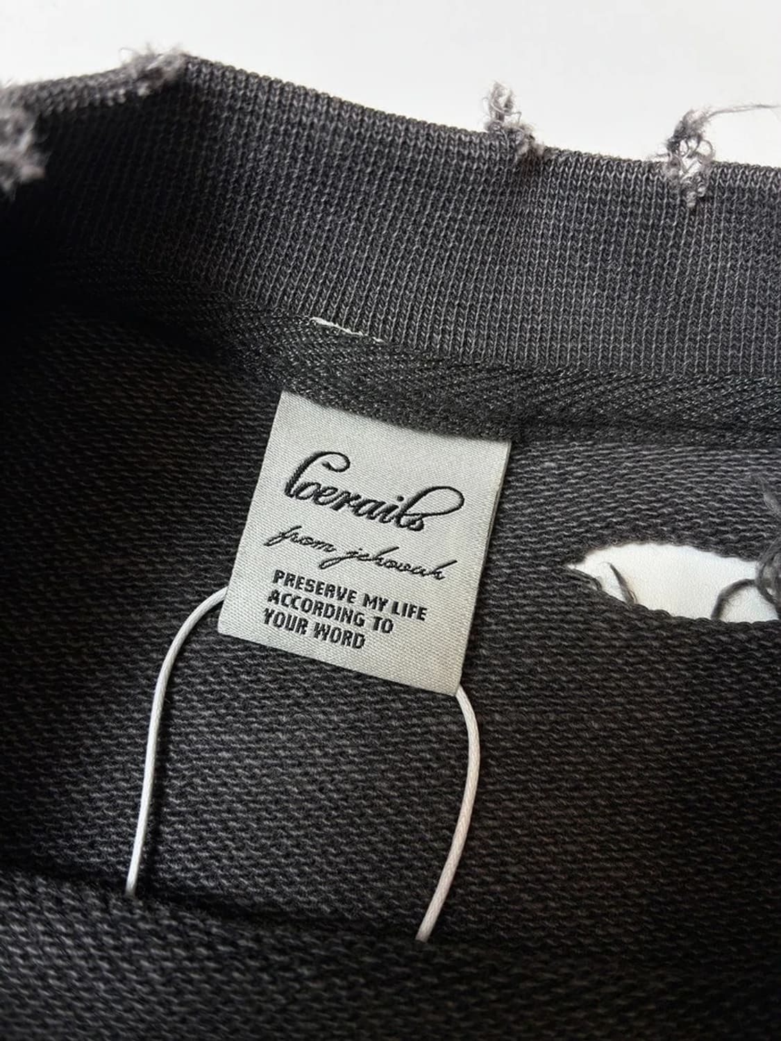 로레일즈 Loerails 23FW 크롭 스웻 셔츠 PN8722 상품이미지6