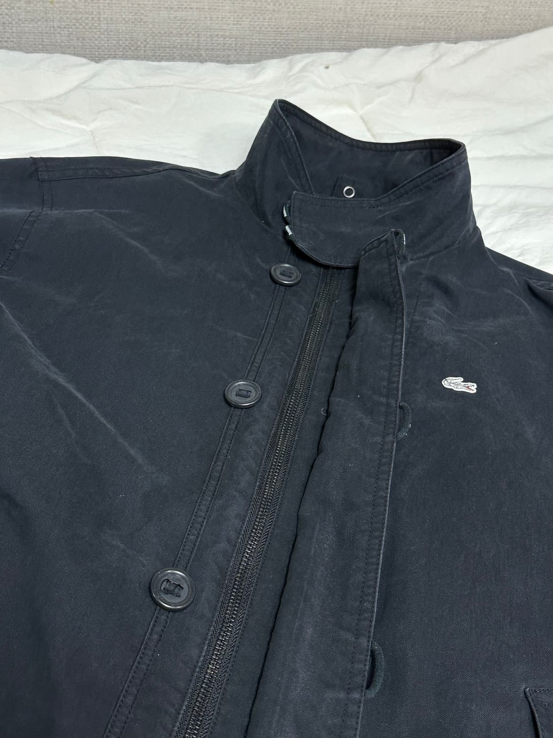 00s 라코스테 하이넥 버튼 자켓 라지 상품이미지4