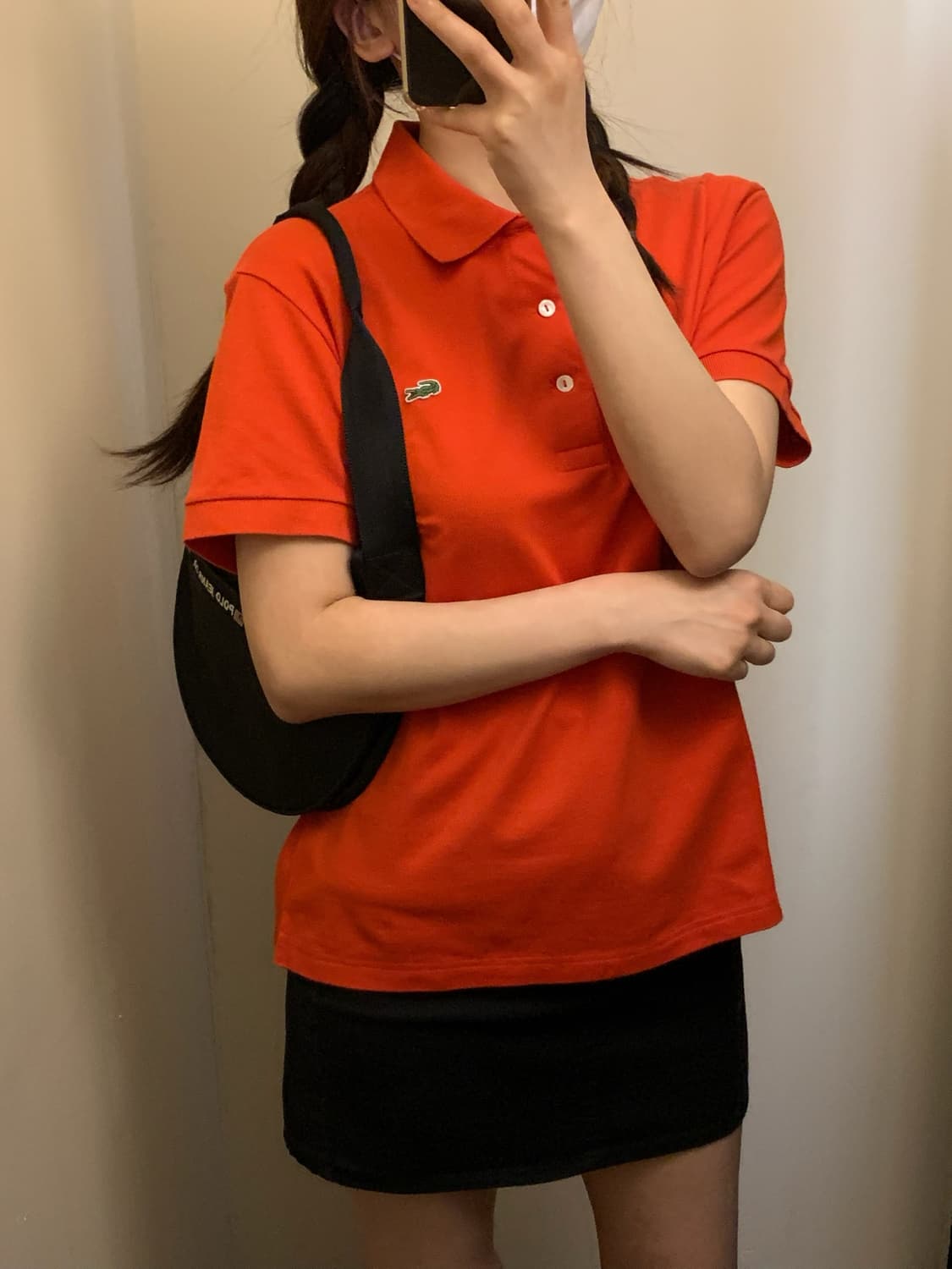 라코스테 주황색 카라티 상품이미지1