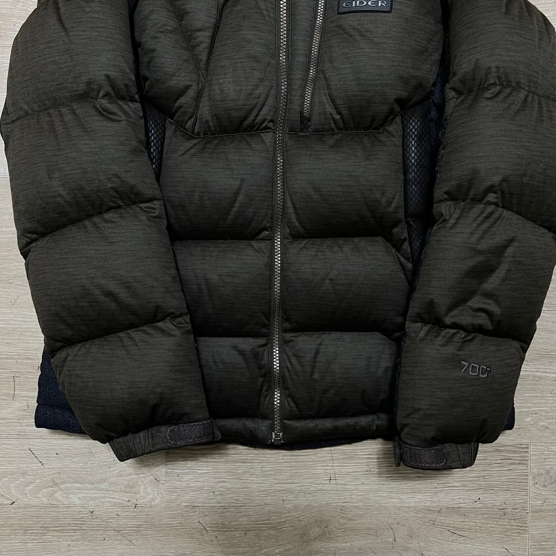 아이더 구스다운 700 페리스 후드 패딩 점퍼 [브라운] M/95 상품이미지3