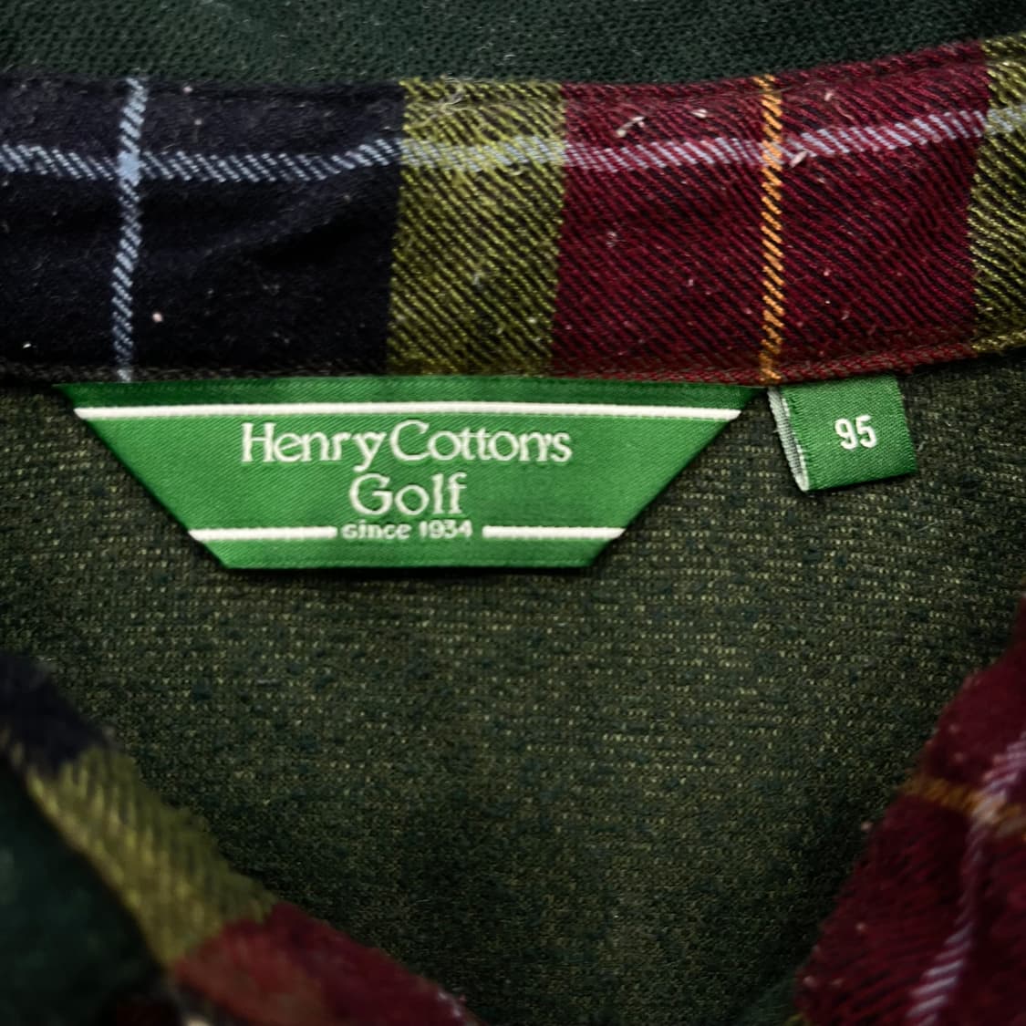 95 헨리코튼 골프 긴팔 카라티셔츠 상품이미지5