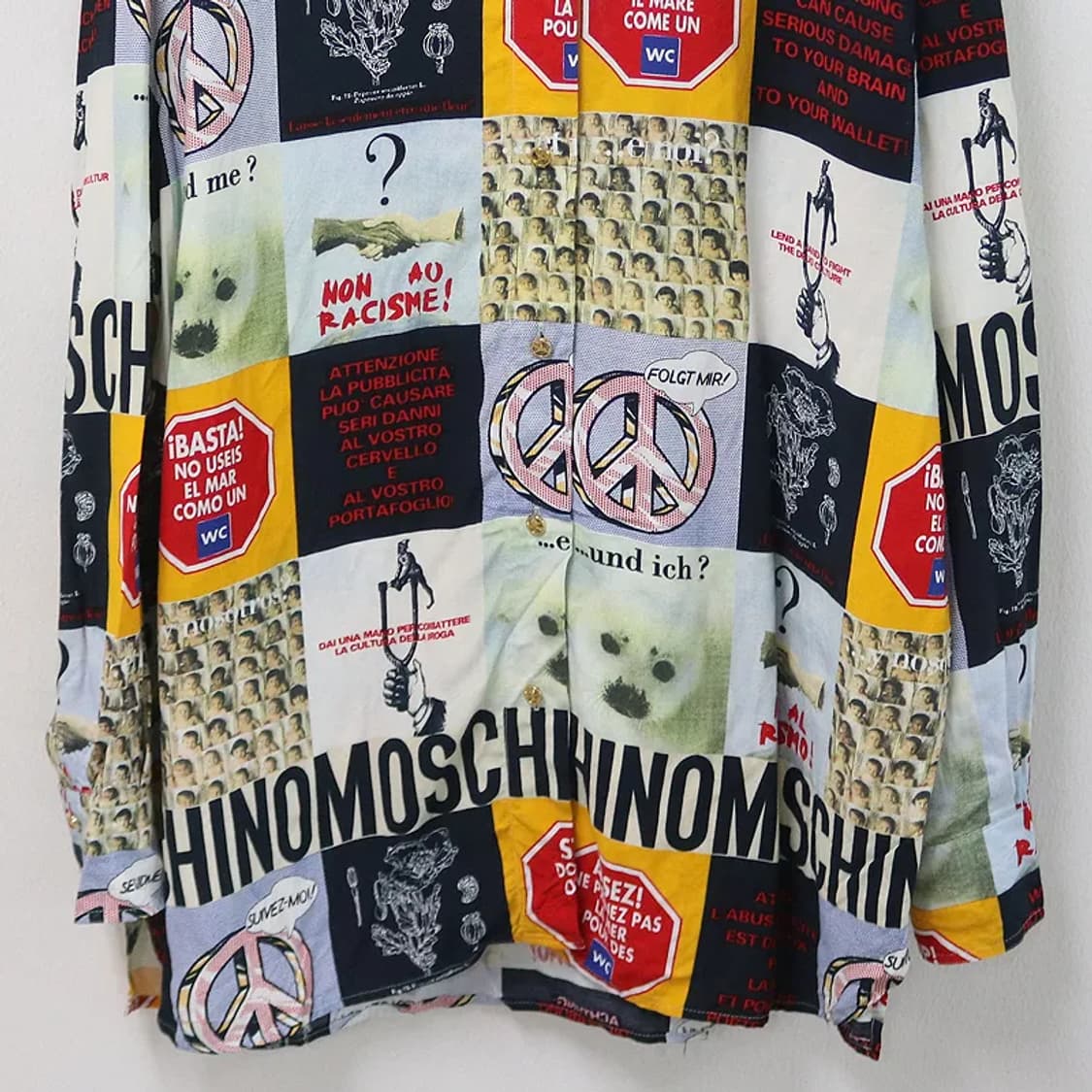 모스키노 아트 아카이브 셔츠 67149 상품이미지4