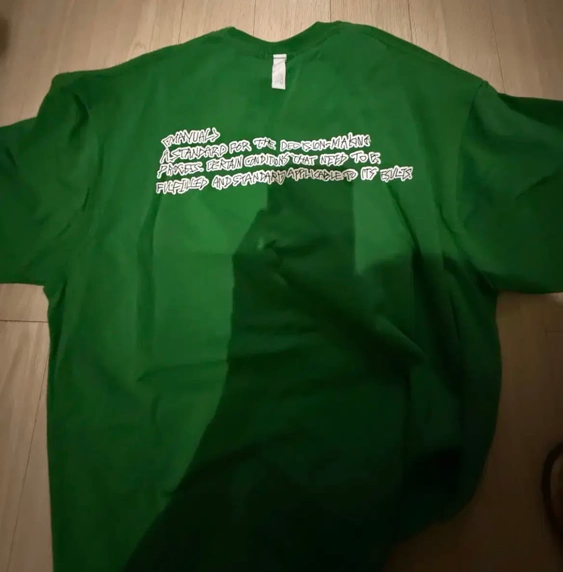 노매뉴얼 반팔티 S 상품이미지3