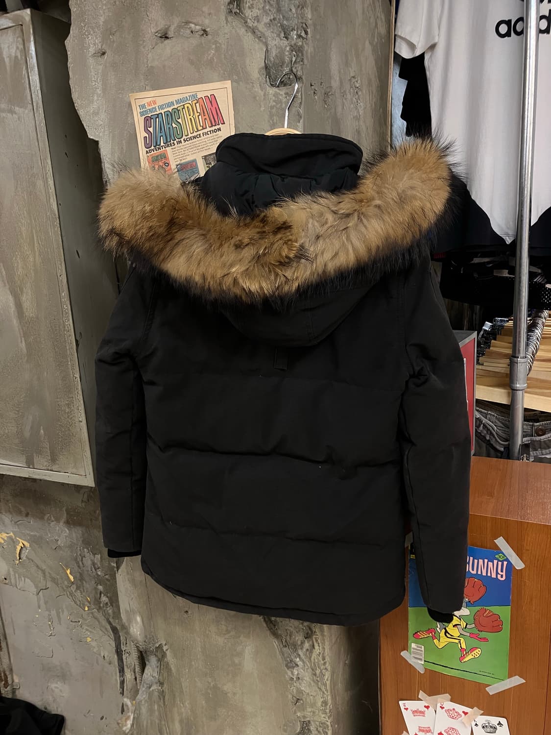 무스너클 숏패딩 블랙  #csz915 상품이미지2