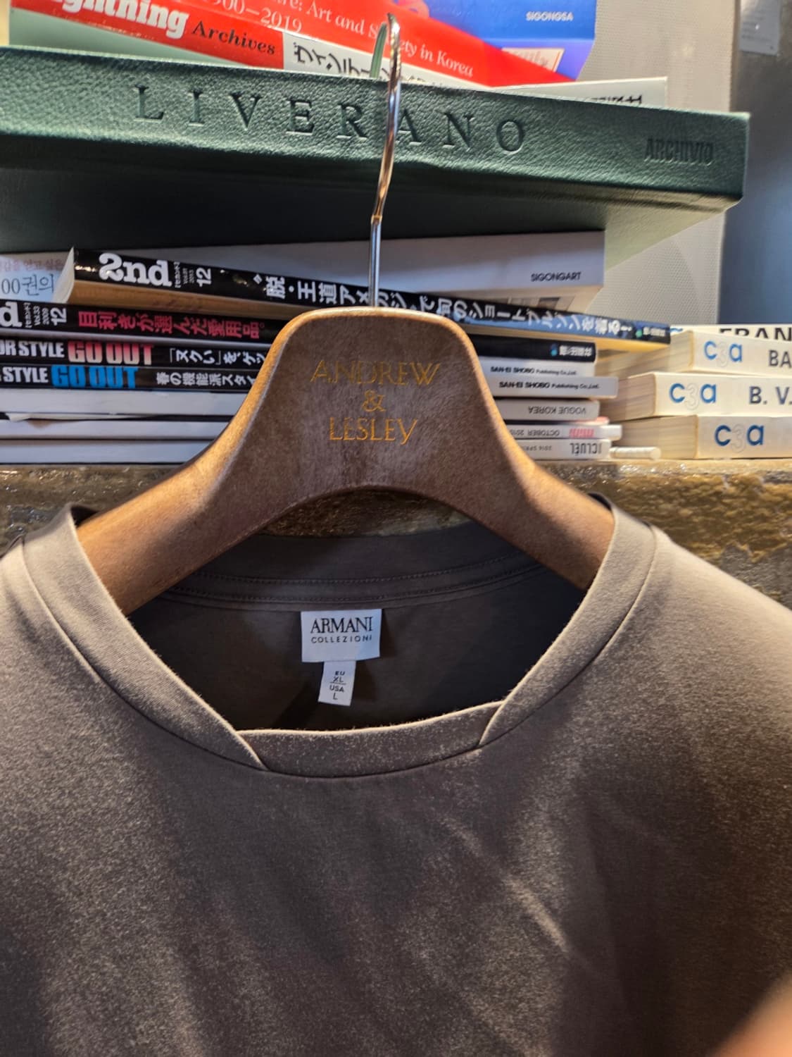 아르마니 꼴레지오니 티셔츠  상품이미지8