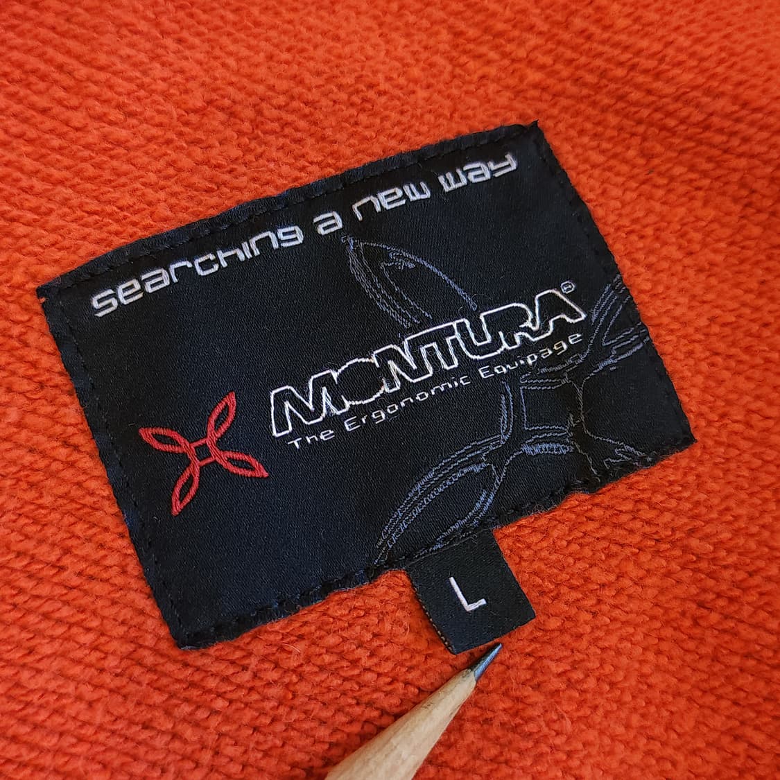 몬츄라 후드 집업 자켓 오렌지 스웻셔츠 L 상품이미지10