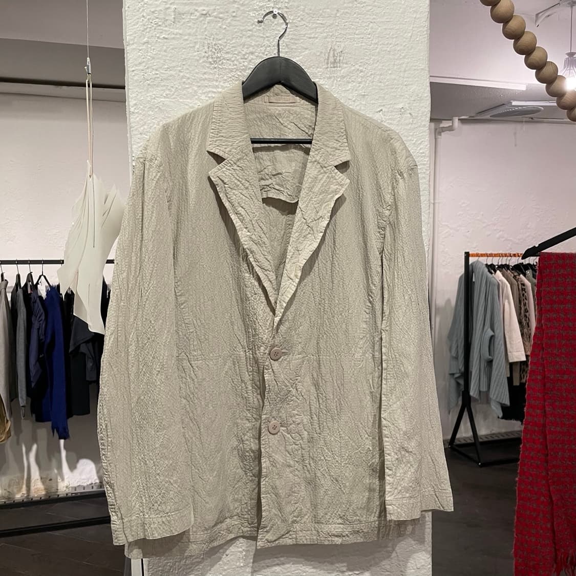 이세이미야케 맨 주름가공 블레이저 상품이미지1