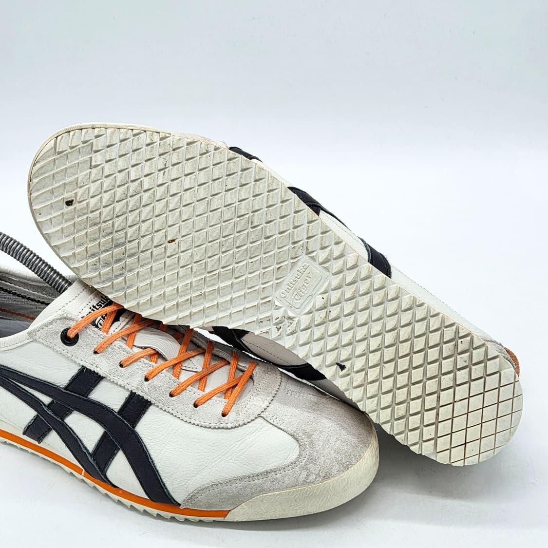 오니츠카타이거 멕시코66 SD 흰/검/주 (275) 상품이미지3