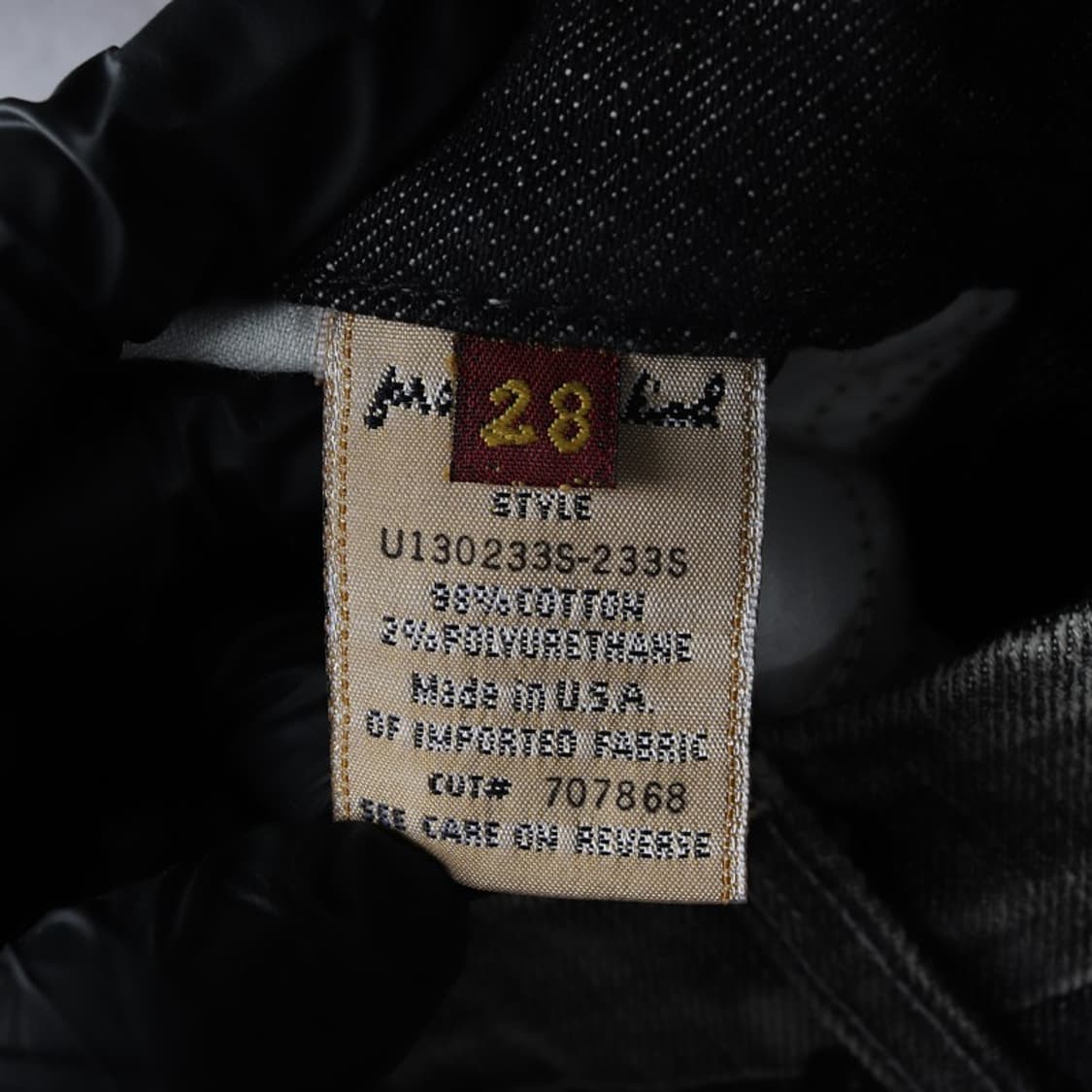 세븐포올맨카인드 빈티지 워싱 부츠컷 데님 팬츠 28 상품이미지7