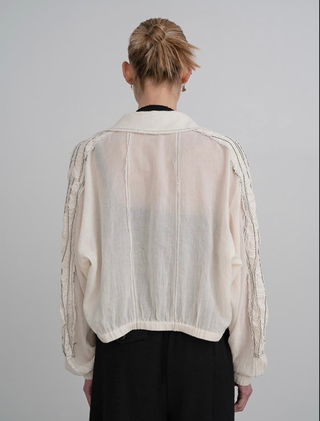 마땡킴 린넨 봄버 자켓 상품이미지2