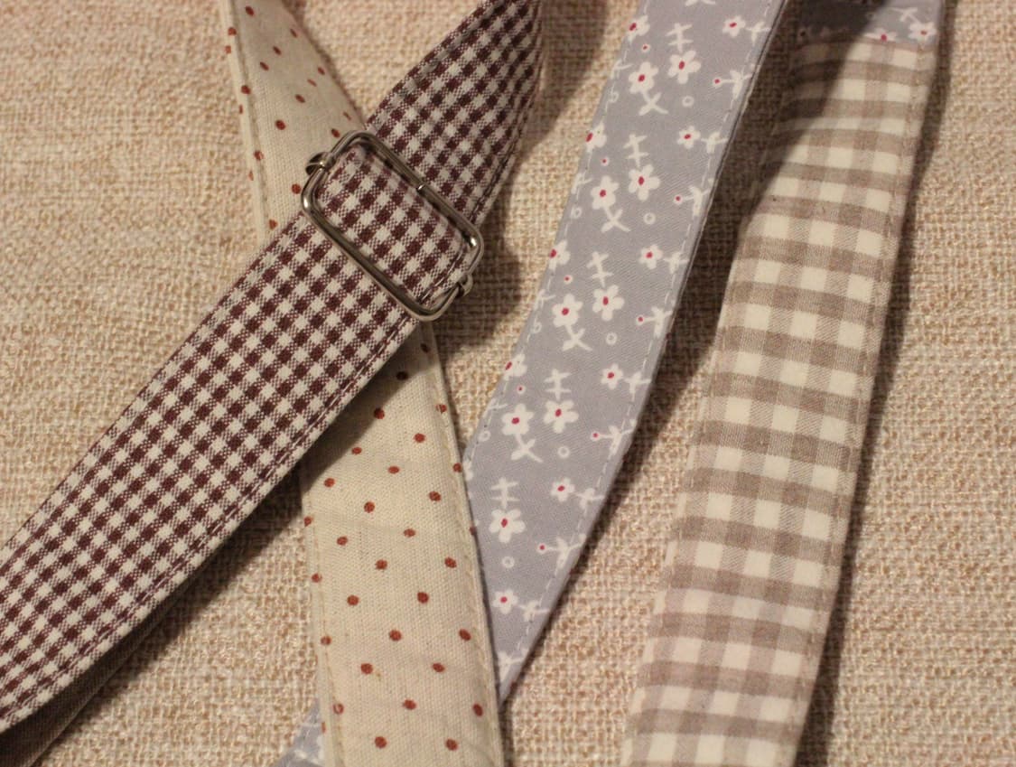 핸드메이드 패치워크 숄더끈 가방끈 상품이미지2