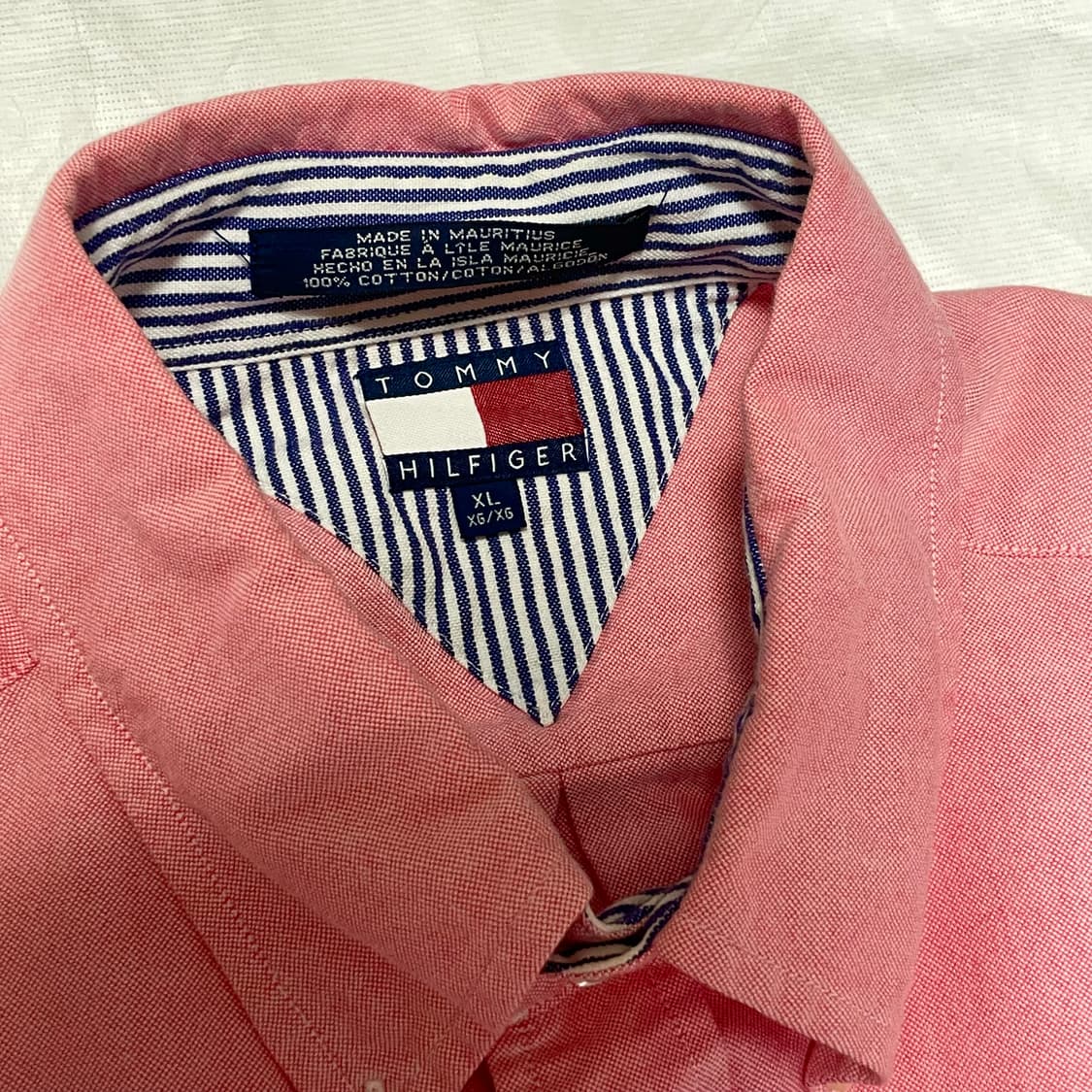 XL) 타미힐피거 버튼 다운 셔츠 상품이미지3