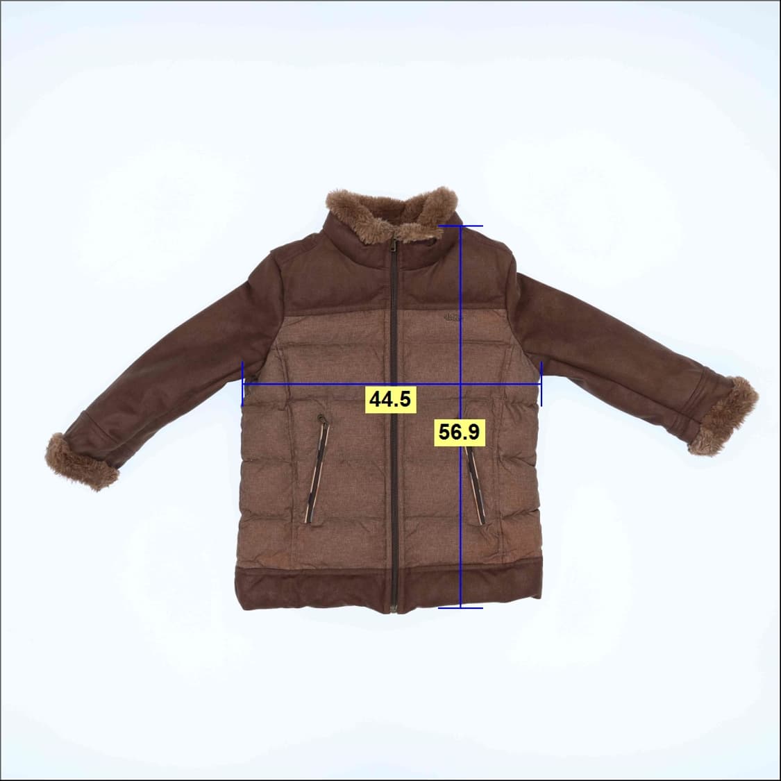 130 닥스 키즈 덕 무스탕 자켓 0316H1 상품이미지5