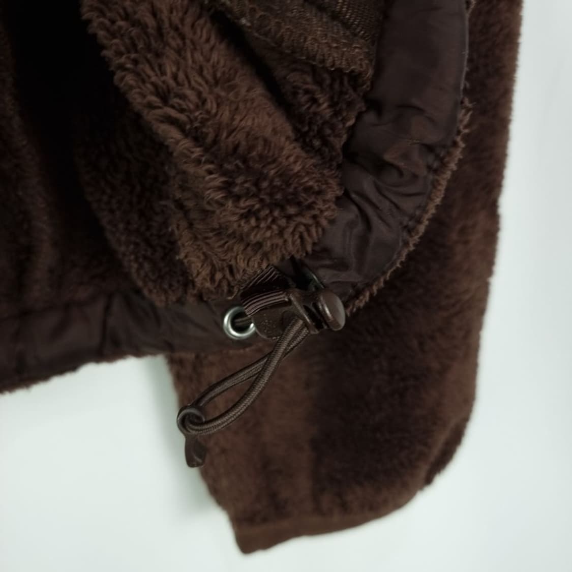 [노스페이스] 로고 자수 후리스 자켓 초코브라운 M19229 상품이미지8