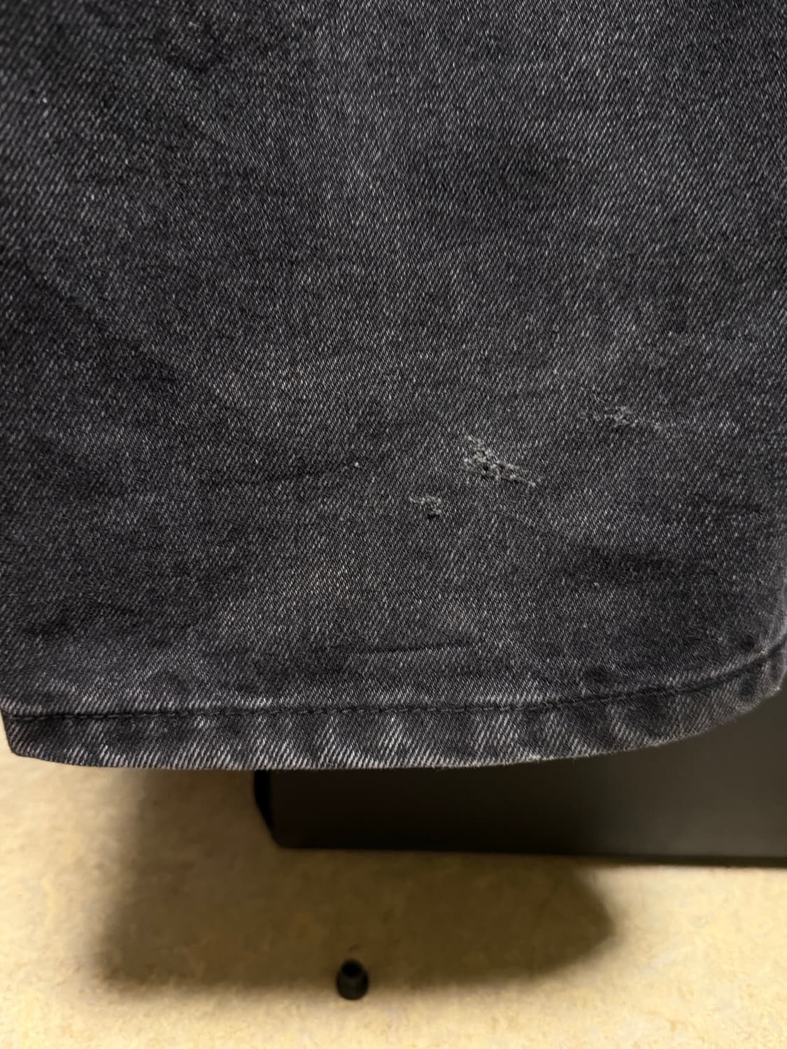 플라스틱 프로덕트 페인터 팬츠 블랙 (S) 상품이미지4