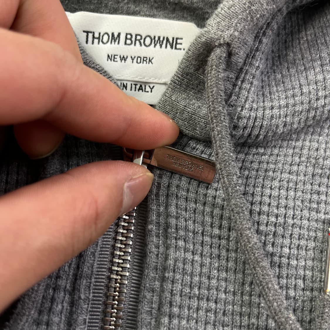 W 95 톰브라운 15f/w 와플 후드집업 상품이미지4