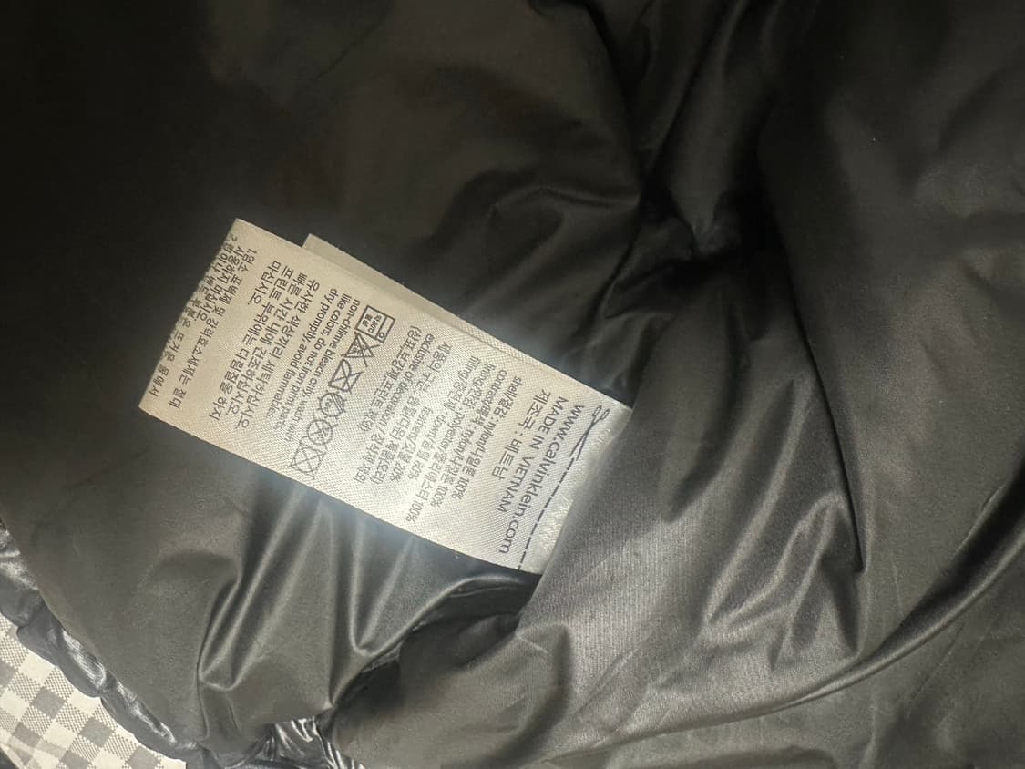 켈빈클라인 유니 덕다운 패딩 상품이미지4