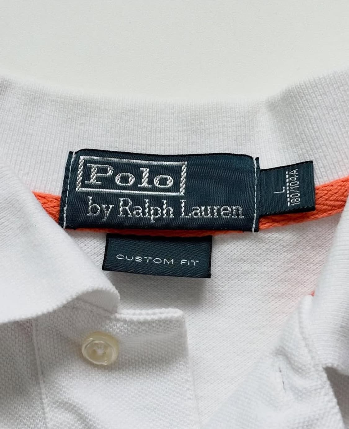 Polo 폴로 랄프로렌 화이트 빅포니 카라티 상품이미지4