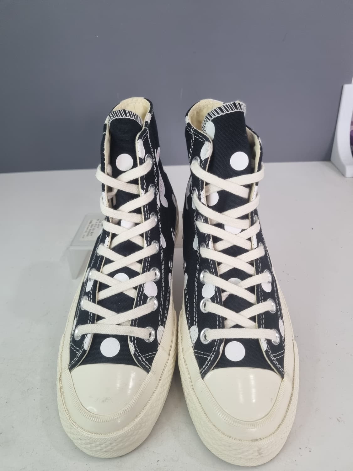 240 꼼데가르송 컨버스 도트 하이 상품이미지3