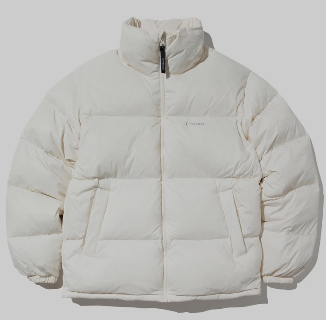 커버낫 덕다운 숏패딩 오프화이트 상품이미지1
