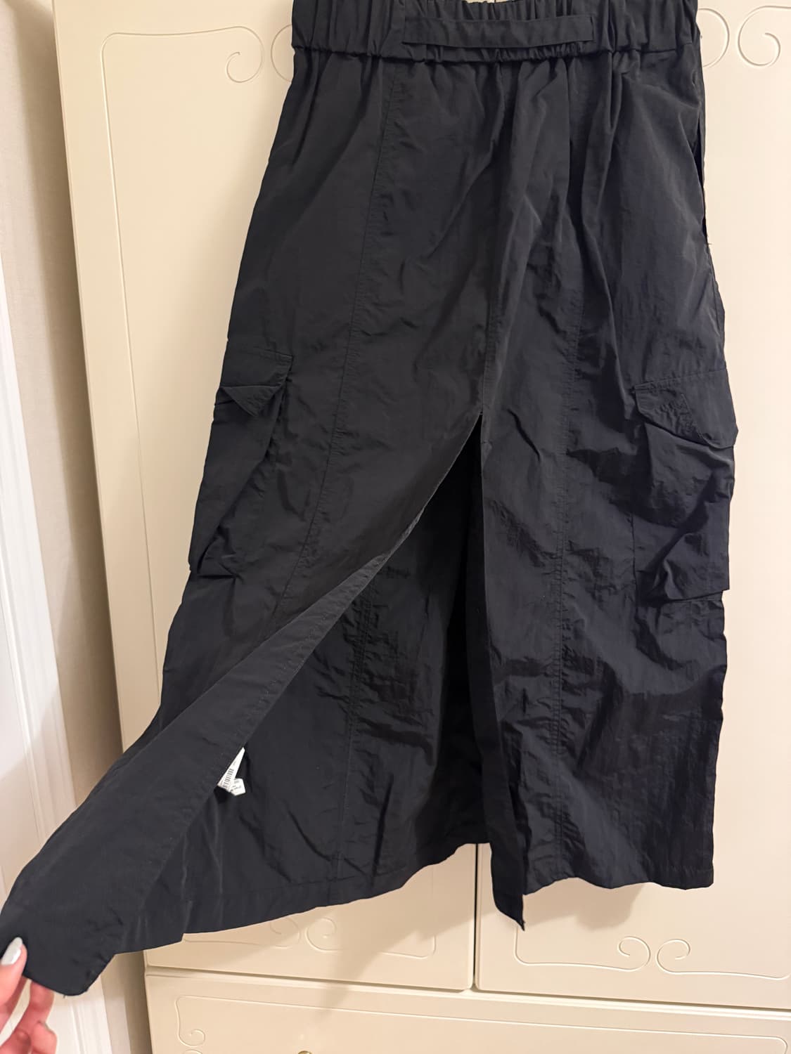 Zara 자라 나일론 롱 스커트 상품이미지4