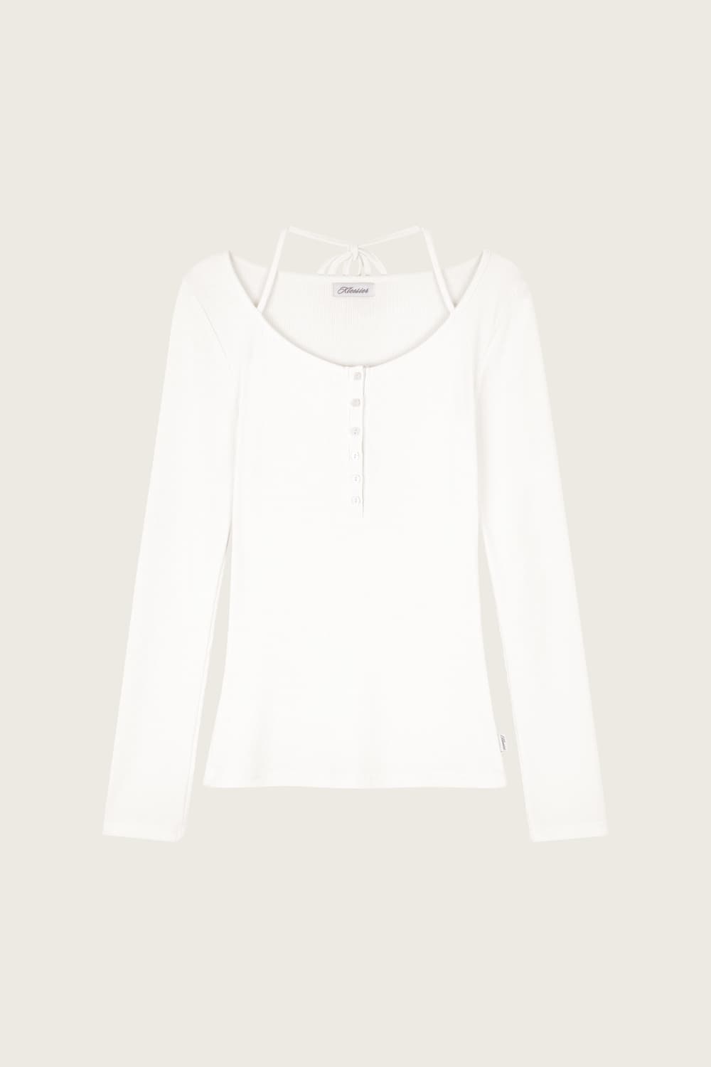 클리시어 벨라 티셔츠 핑크 아이보리 Bella T-shirt 벨라티 상품이미지3